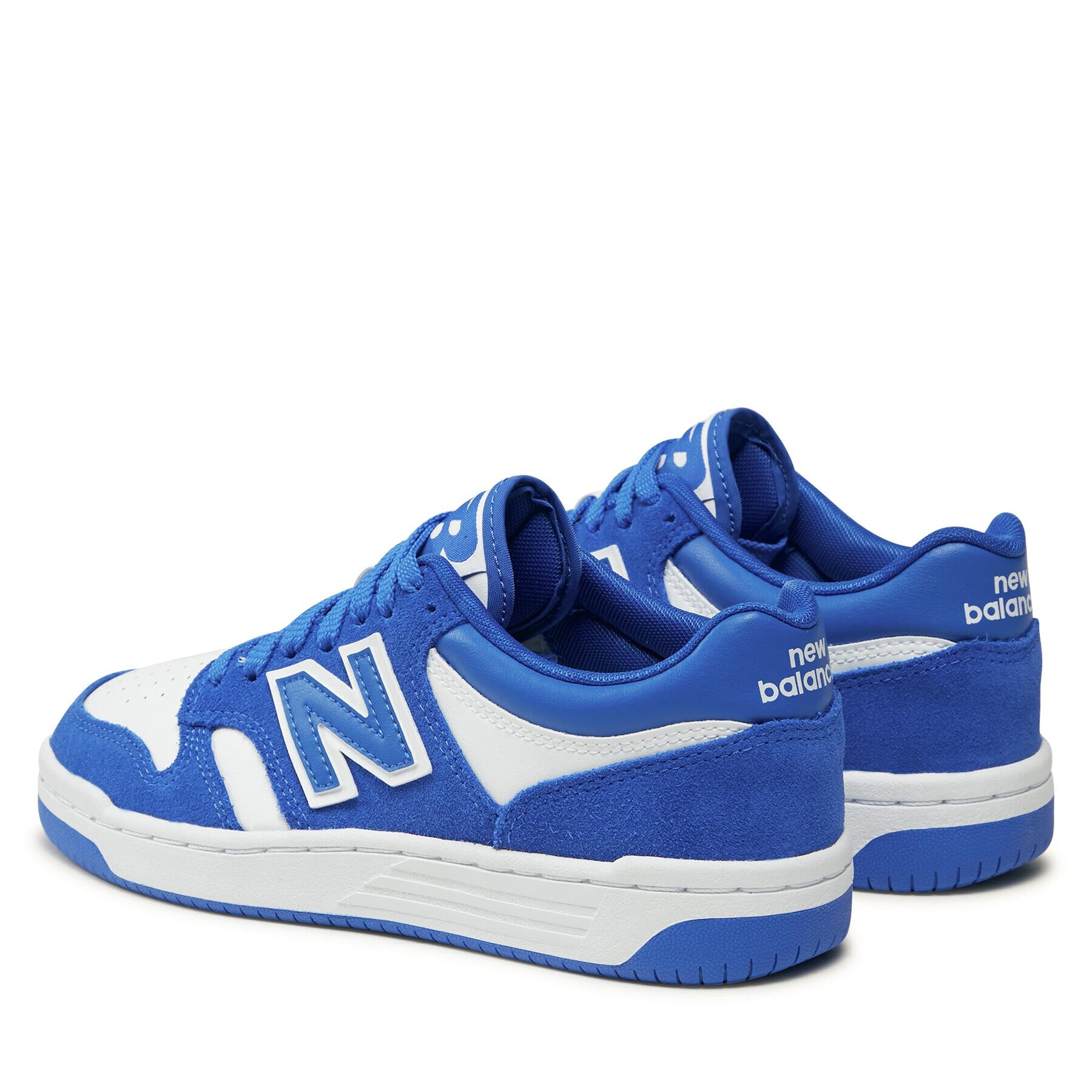 New Balance Сникърси GSB480WH Син - Pepit.bg