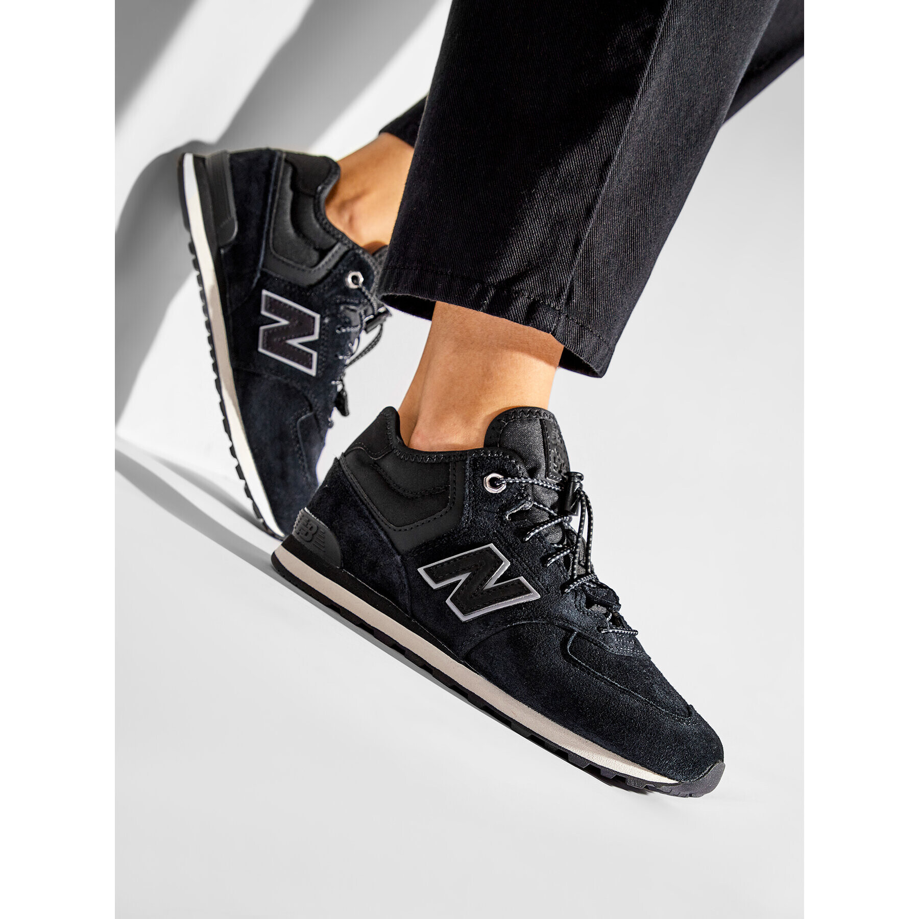New Balance Сникърси GV574HGX Черен - Pepit.bg