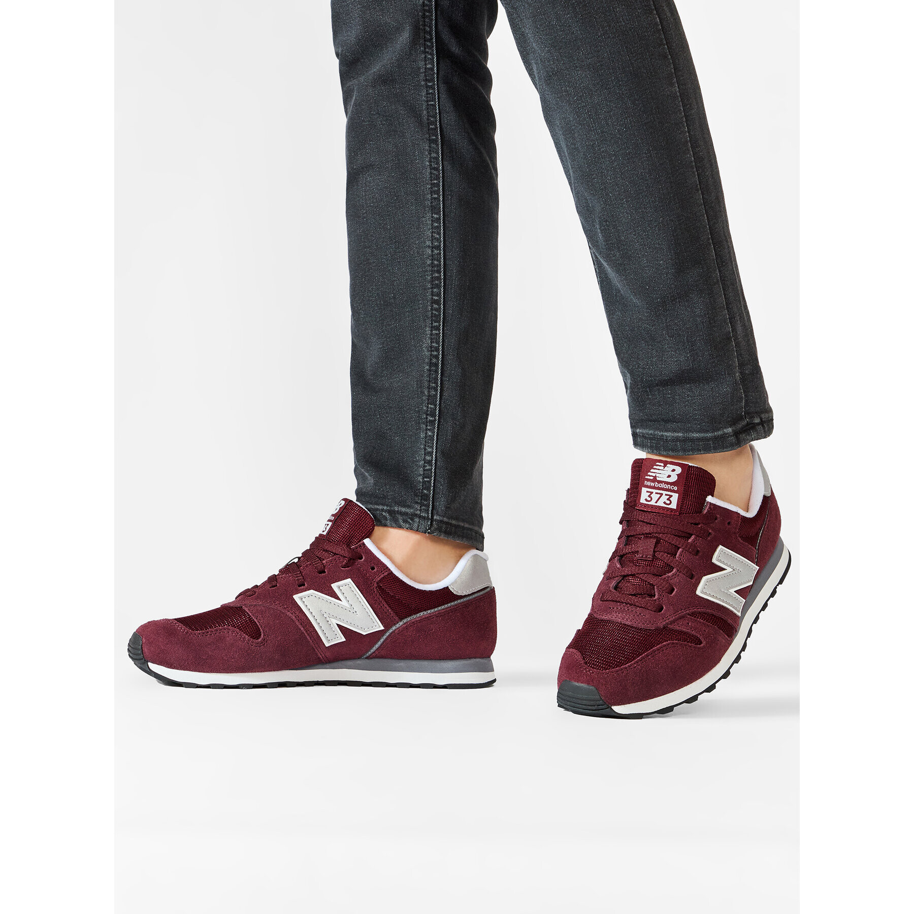 New Balance Сникърси ML373CD2 Бордо - Pepit.bg