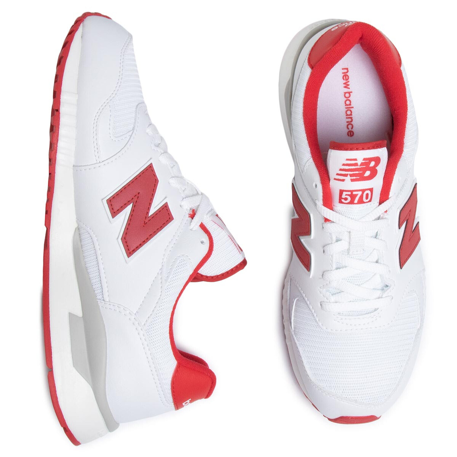 New Balance Сникърси ML570BNG Бял - Pepit.bg