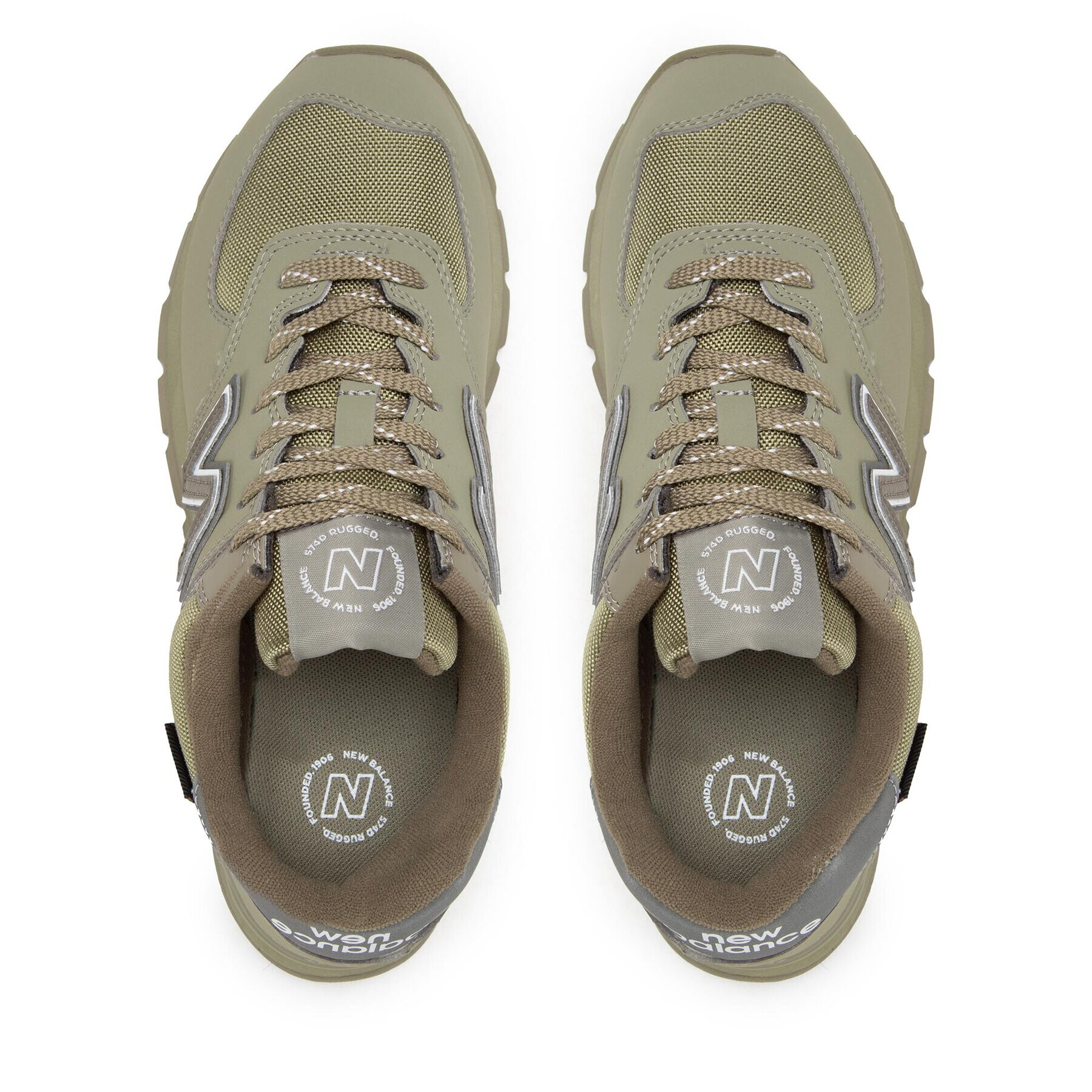 New Balance Сникърси ML574DE2 Зелен - Pepit.bg