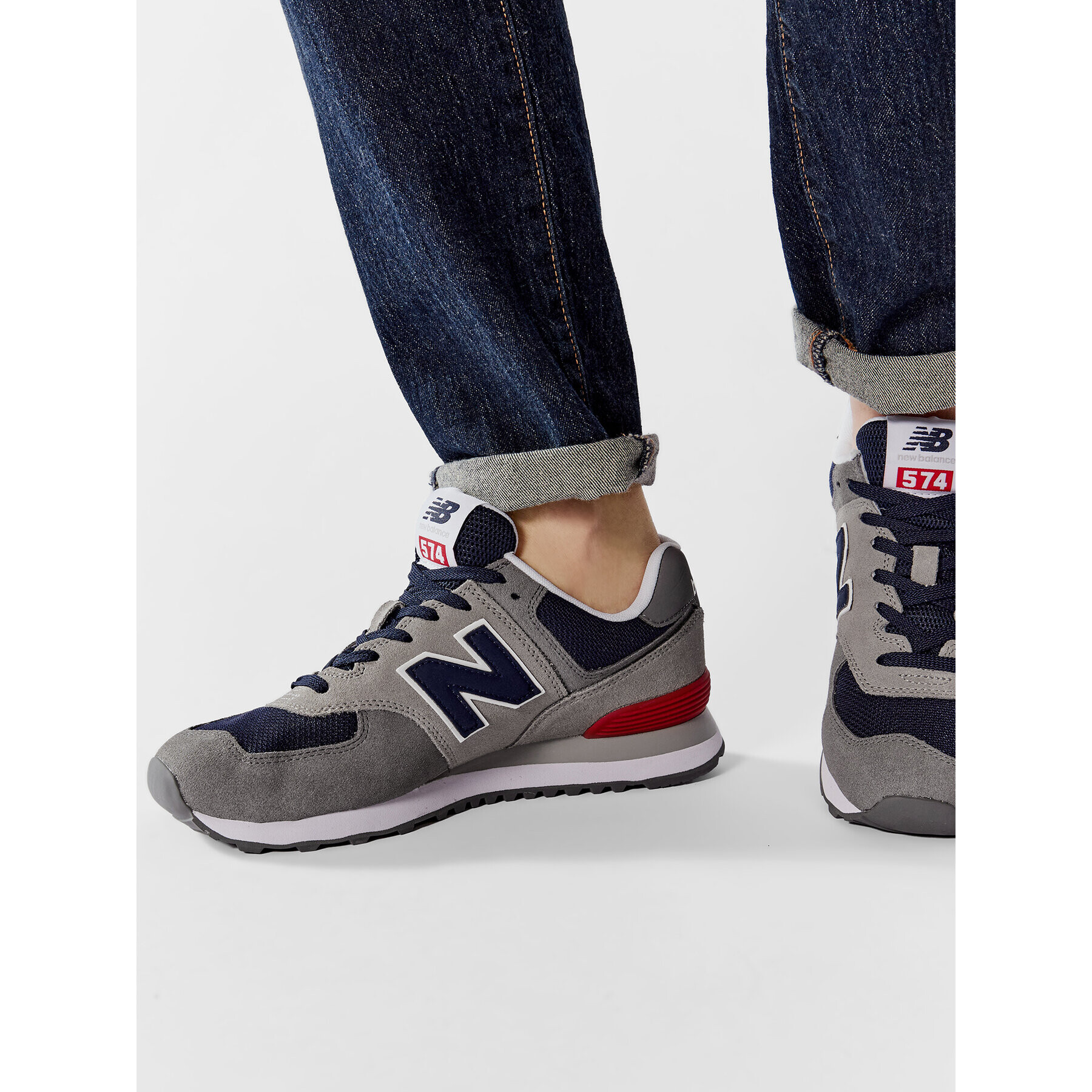 New Balance Сникърси ML574EAD Сив - Pepit.bg