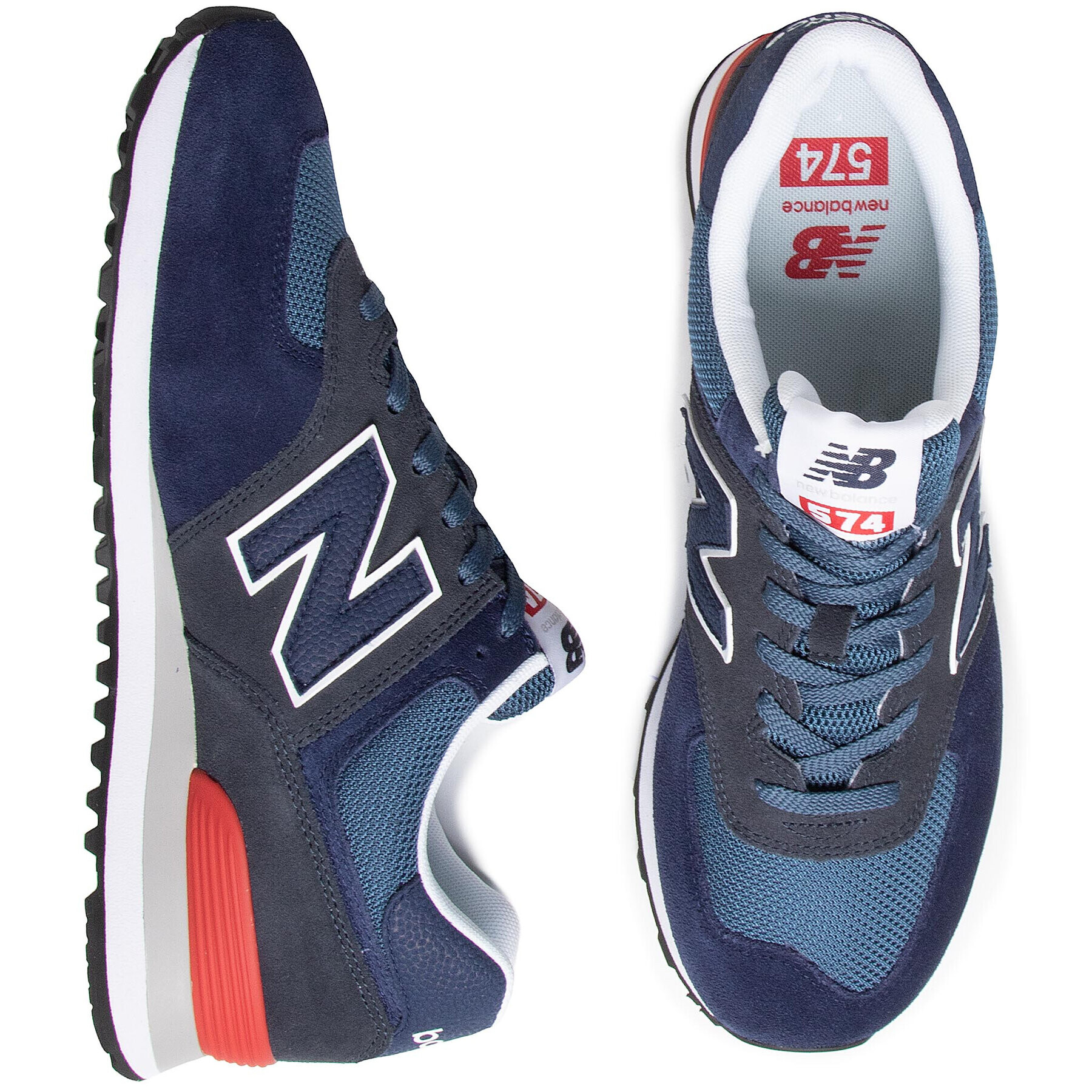 New Balance Сникърси ML574EAE Тъмносин - Pepit.bg