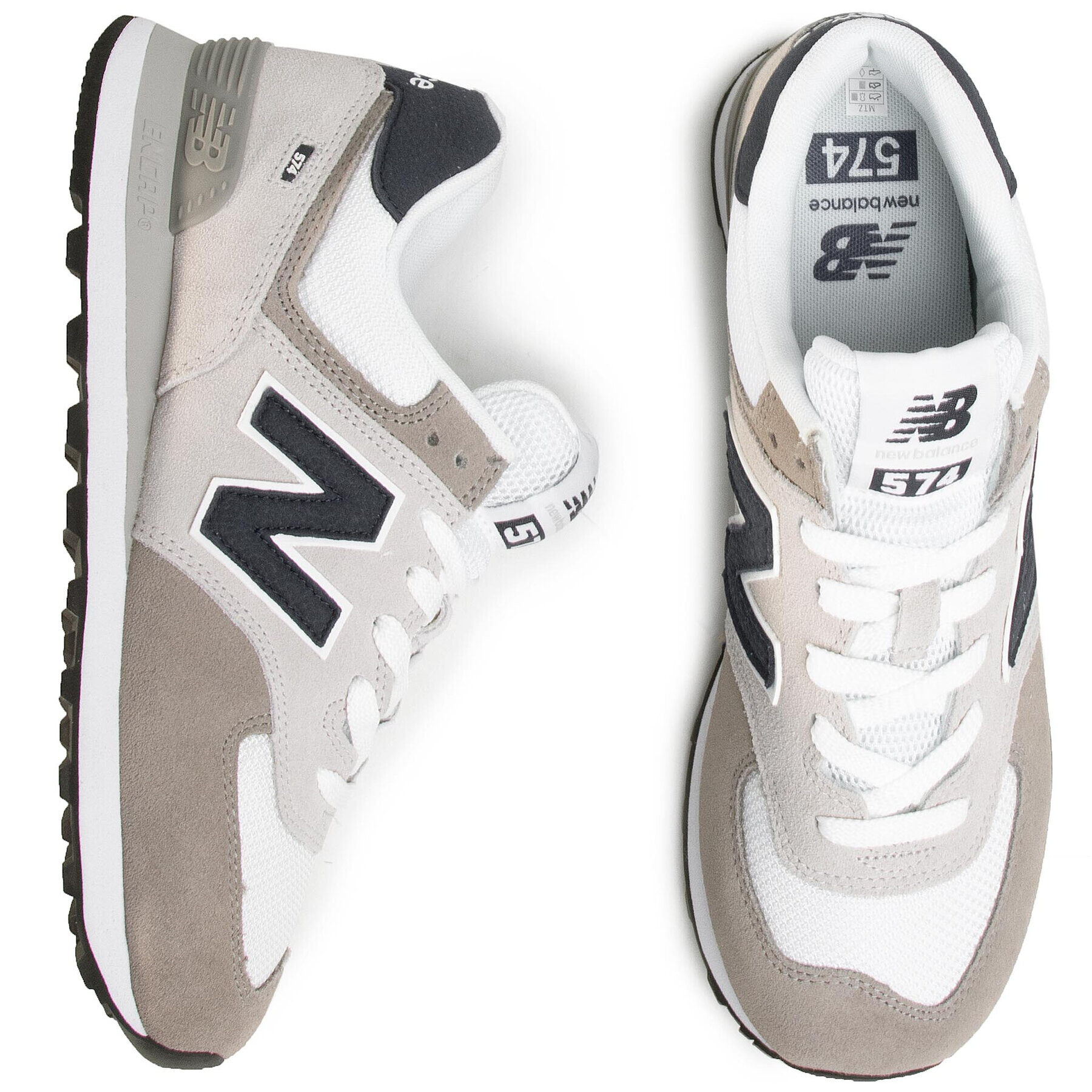 New Balance Сникърси ML574EAG Сив - Pepit.bg