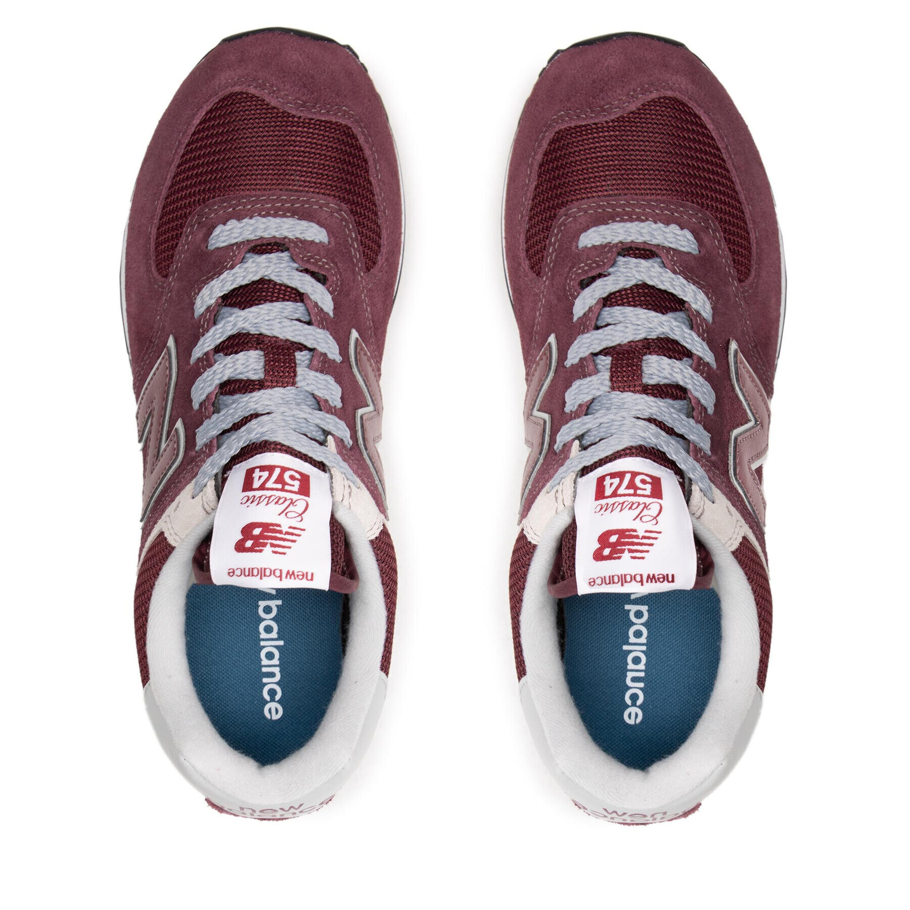 New Balance Сникърси ML574EGB Бордо - Pepit.bg