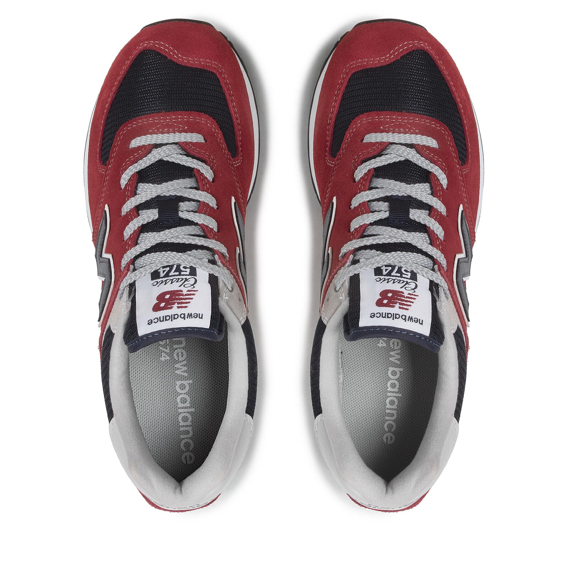 New Balance Сникърси ML574EH2 Червен - Pepit.bg