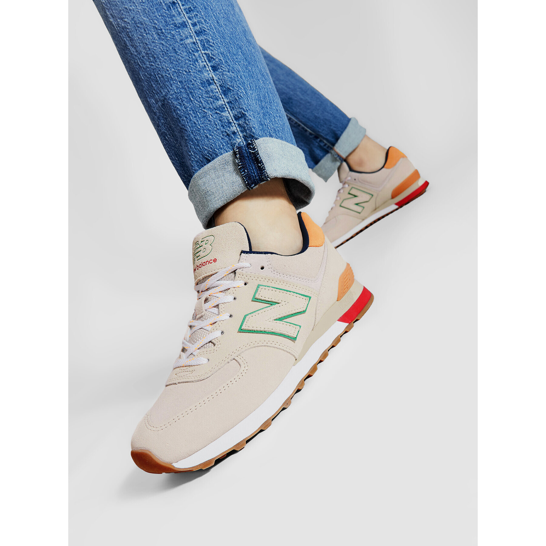 New Balance Сникърси ML574GE2 Бежов - Pepit.bg