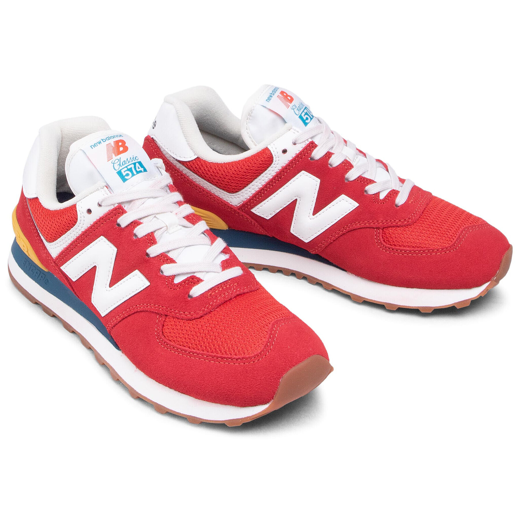 New Balance Сникърси ML574HA2 Червен - Pepit.bg