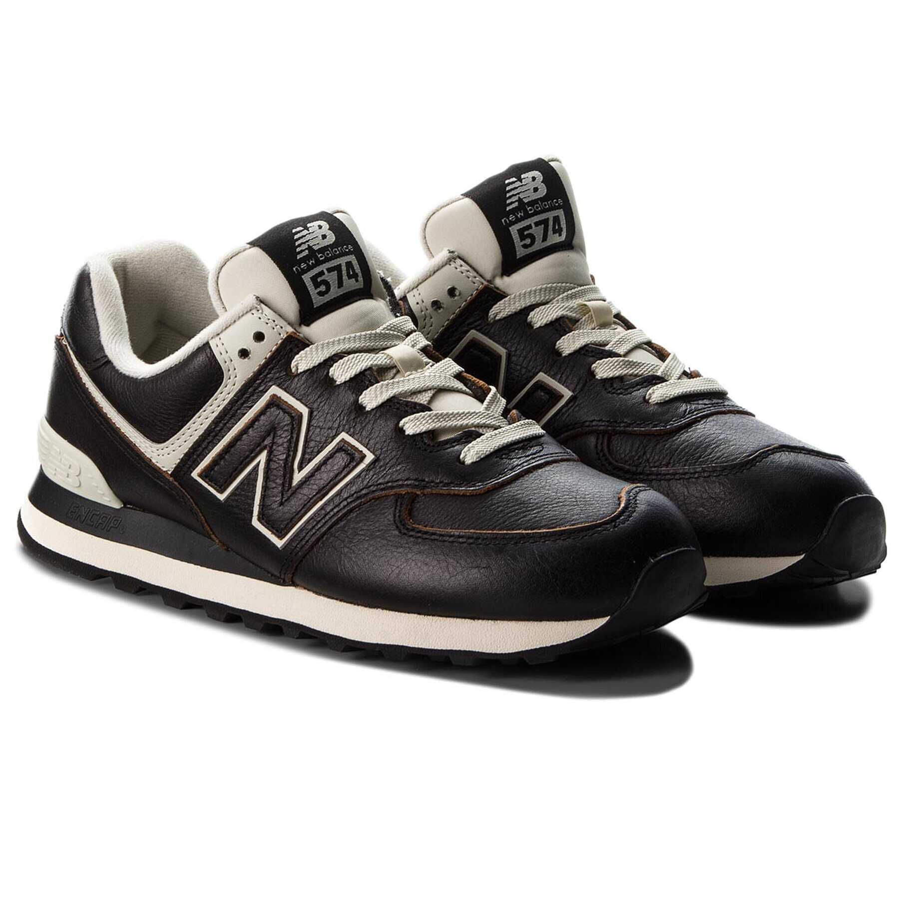 New Balance Сникърси ML574LPK Черен - Pepit.bg