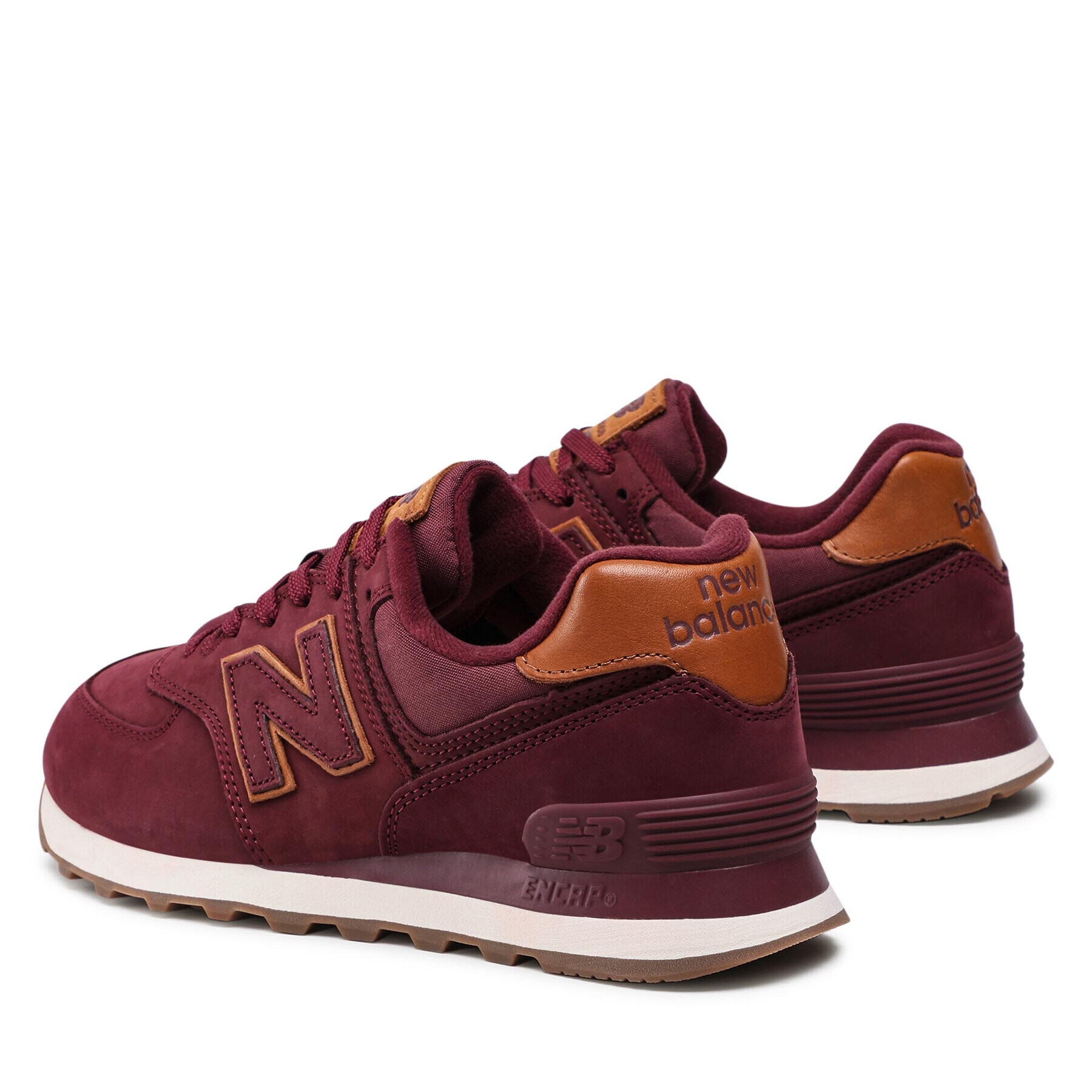 New Balance Сникърси ML574NM2 Бордо - Pepit.bg