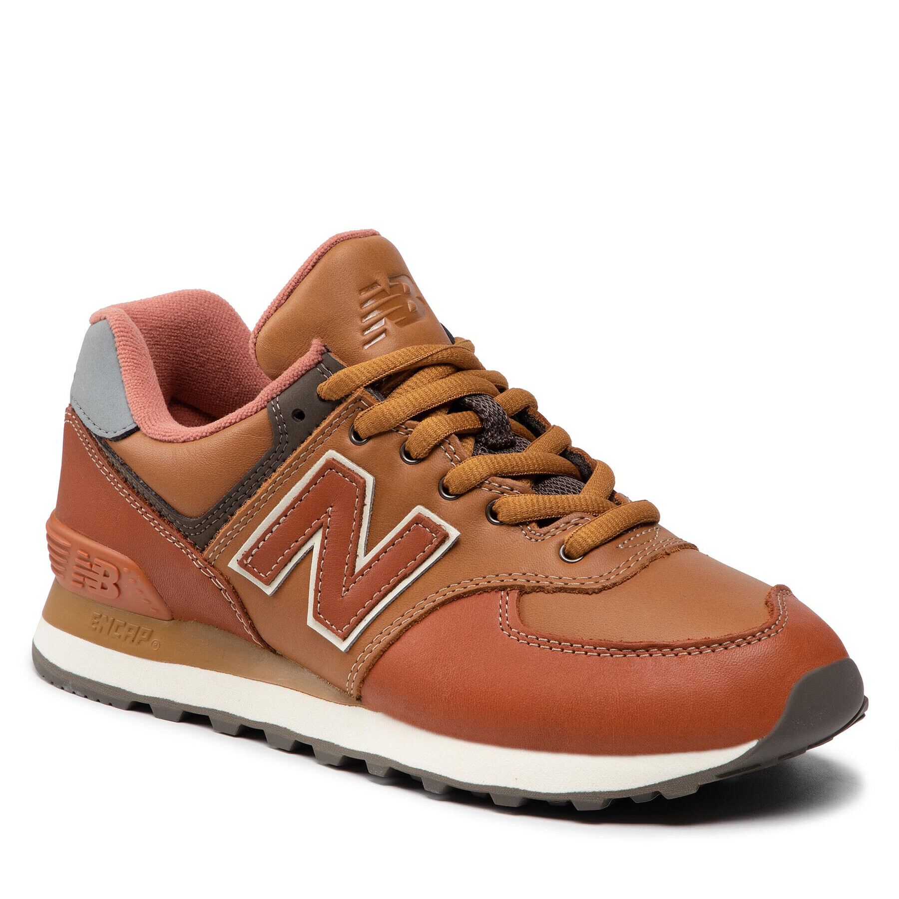 New Balance Сникърси ML574OMA Кафяв - Pepit.bg