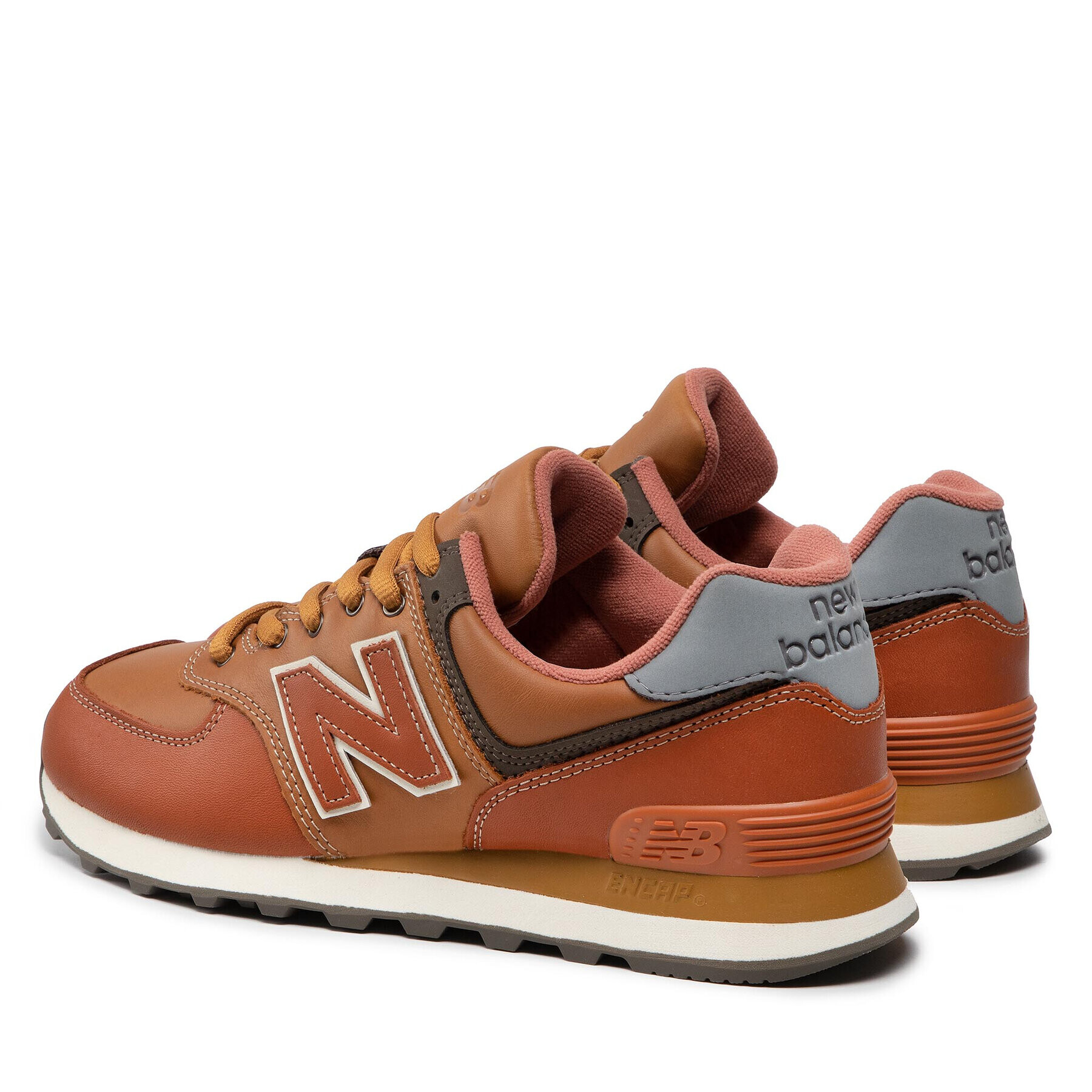 New Balance Сникърси ML574OMA Кафяв - Pepit.bg