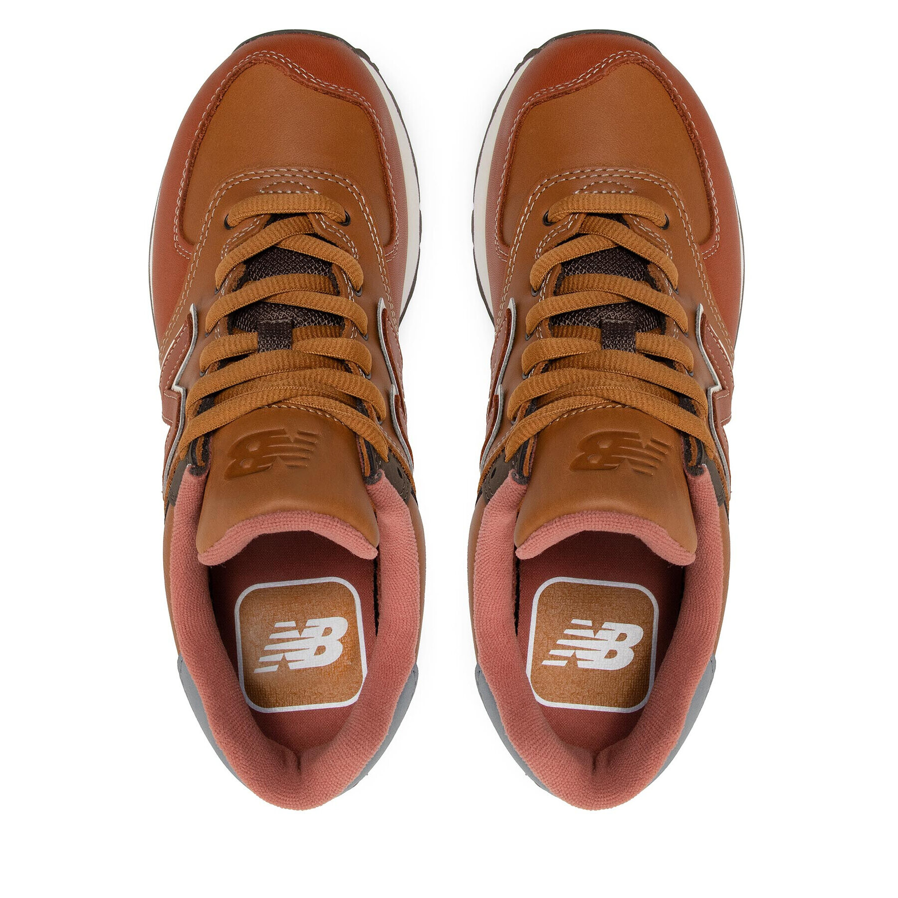 New Balance Сникърси ML574OMA Кафяв - Pepit.bg