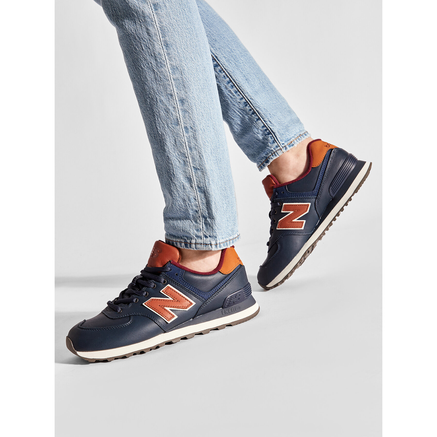 New Balance Сникърси ML574OMC Тъмносин - Pepit.bg