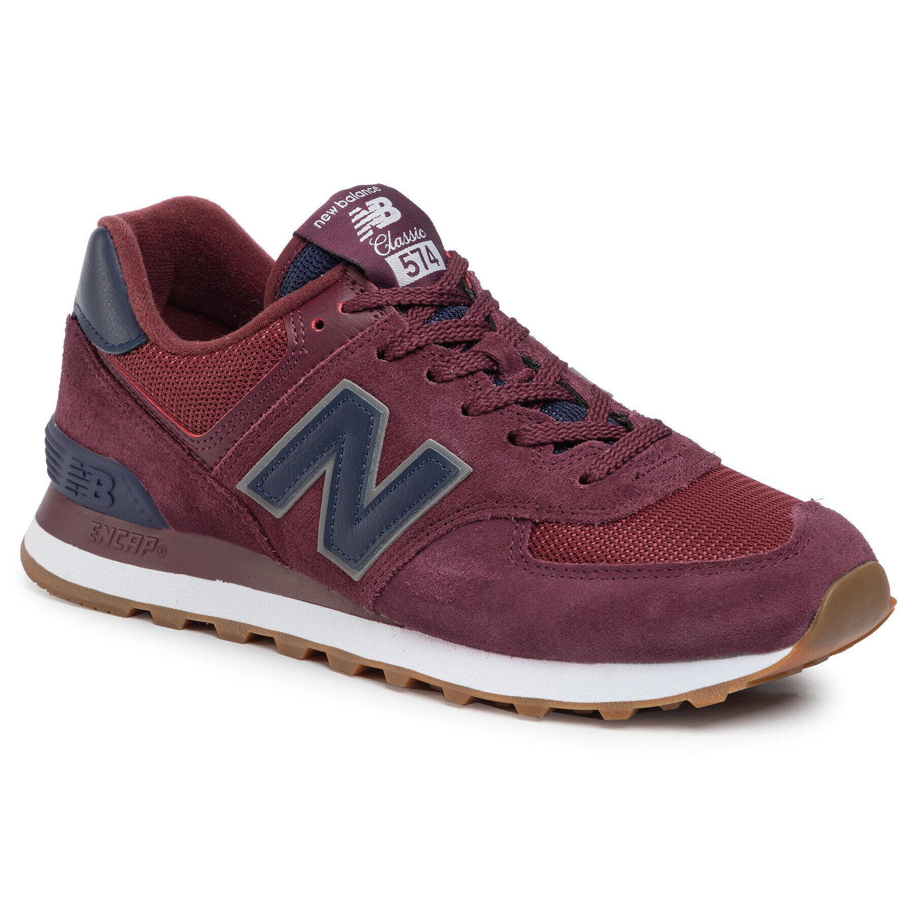 New Balance Сникърси ML574SPQ Бордо - Pepit.bg