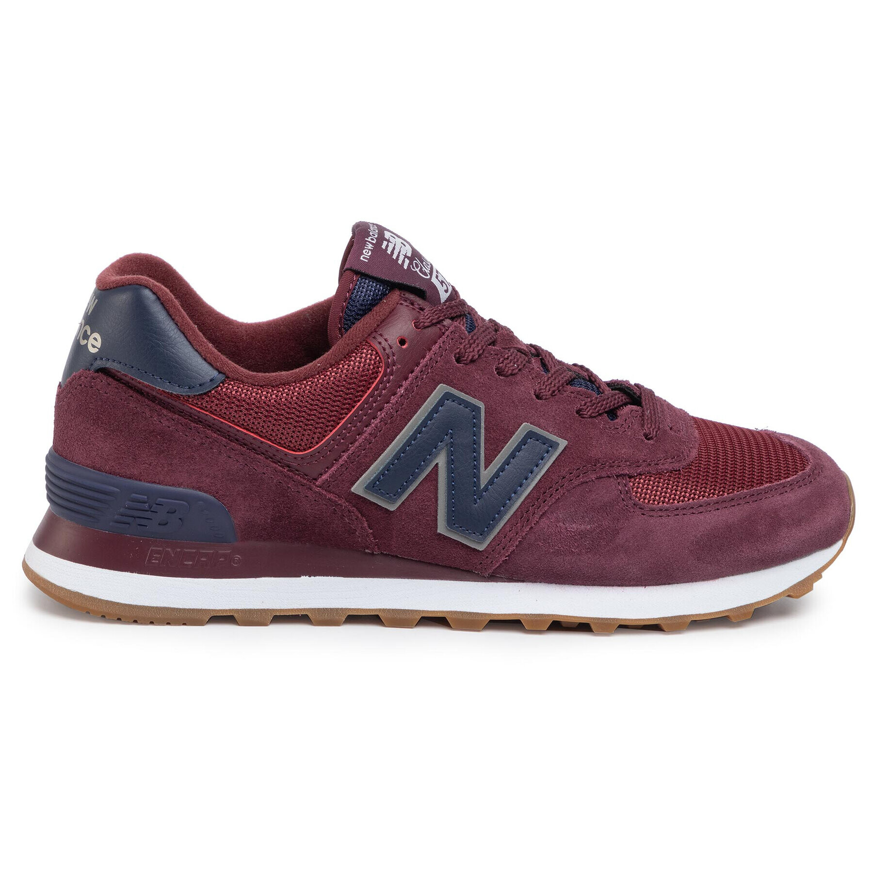 New Balance Сникърси ML574SPQ Бордо - Pepit.bg