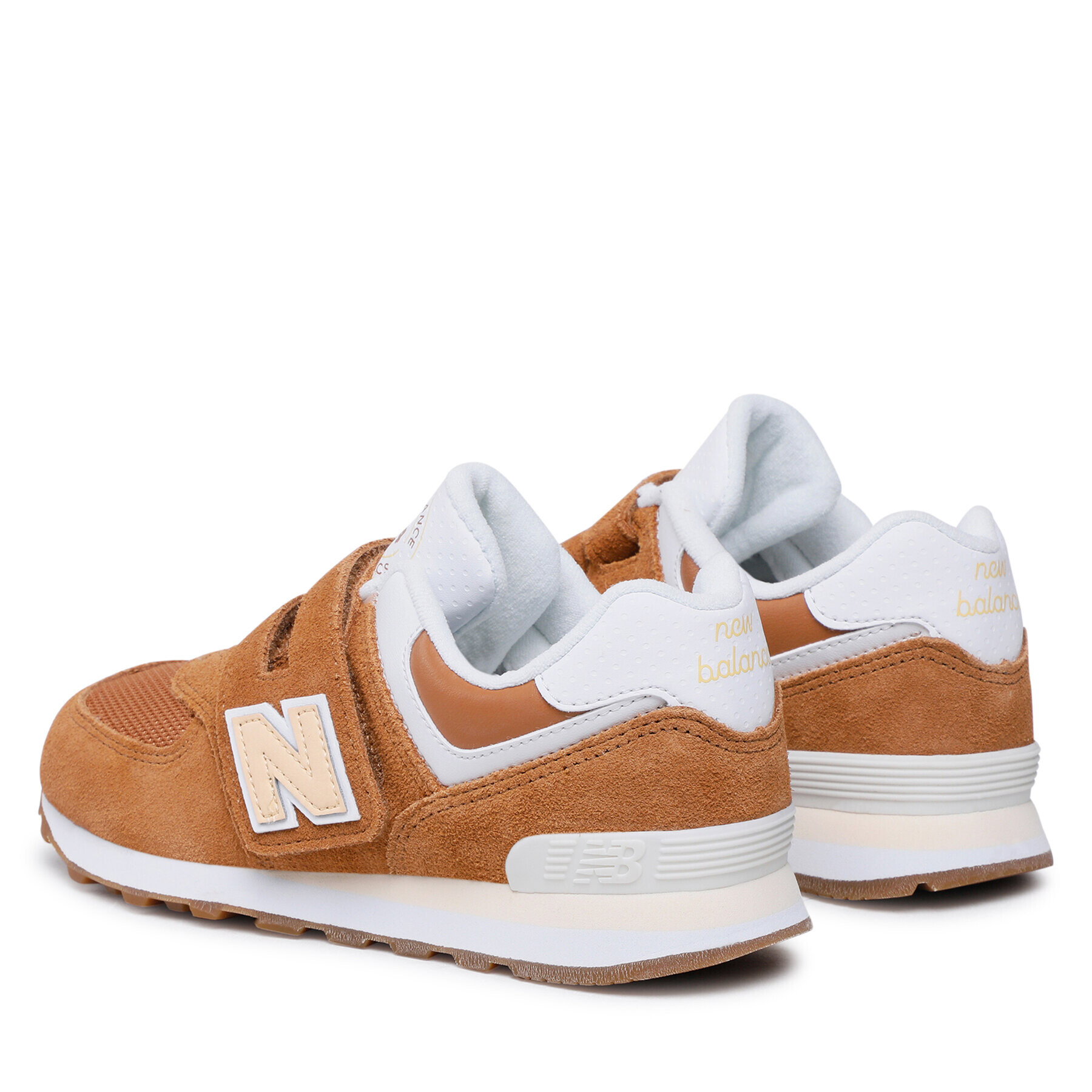 New Balance Сникърси PV574CC1 Кафяв - Pepit.bg
