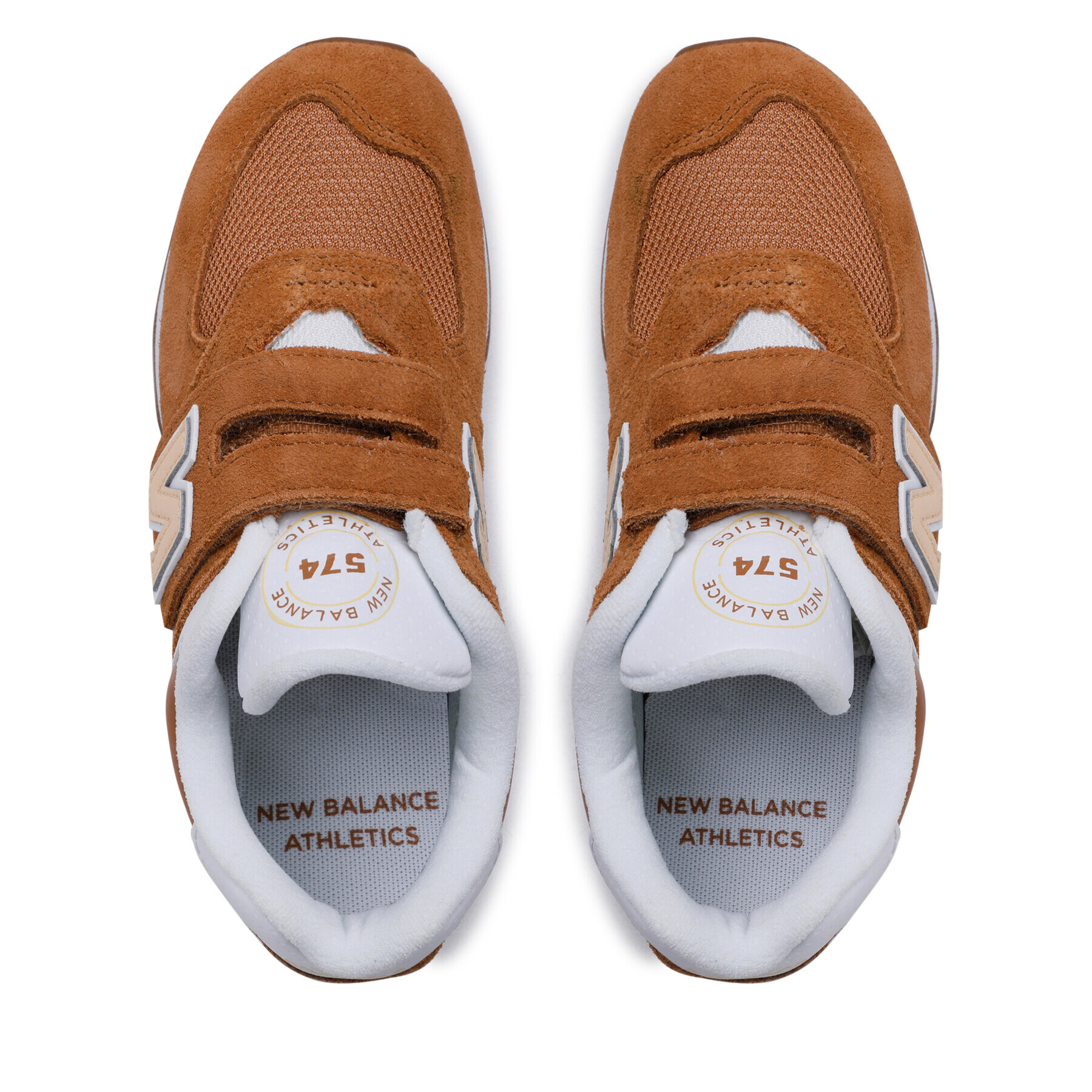 New Balance Сникърси PV574CC1 Кафяв - Pepit.bg