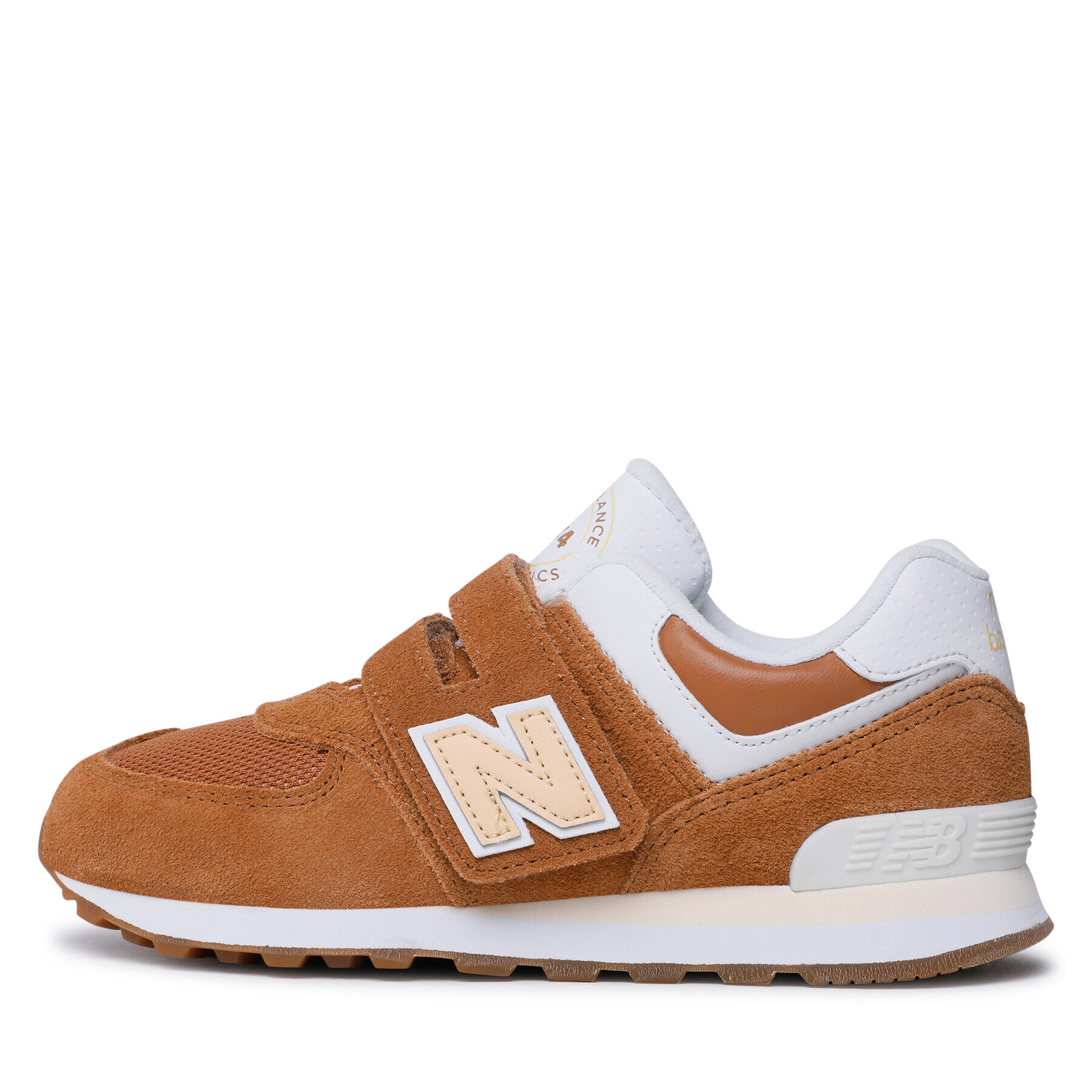 New Balance Сникърси PV574CC1 Кафяв - Pepit.bg