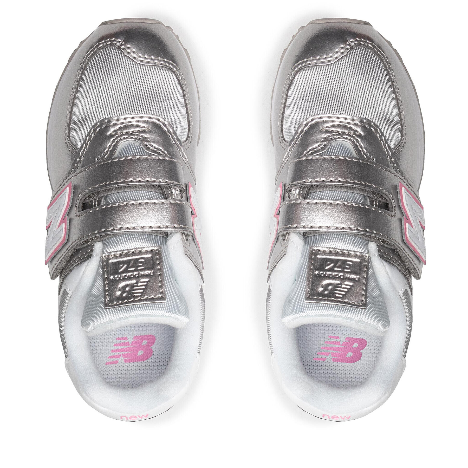 New Balance Сникърси PV574LF1 Сребрист - Pepit.bg