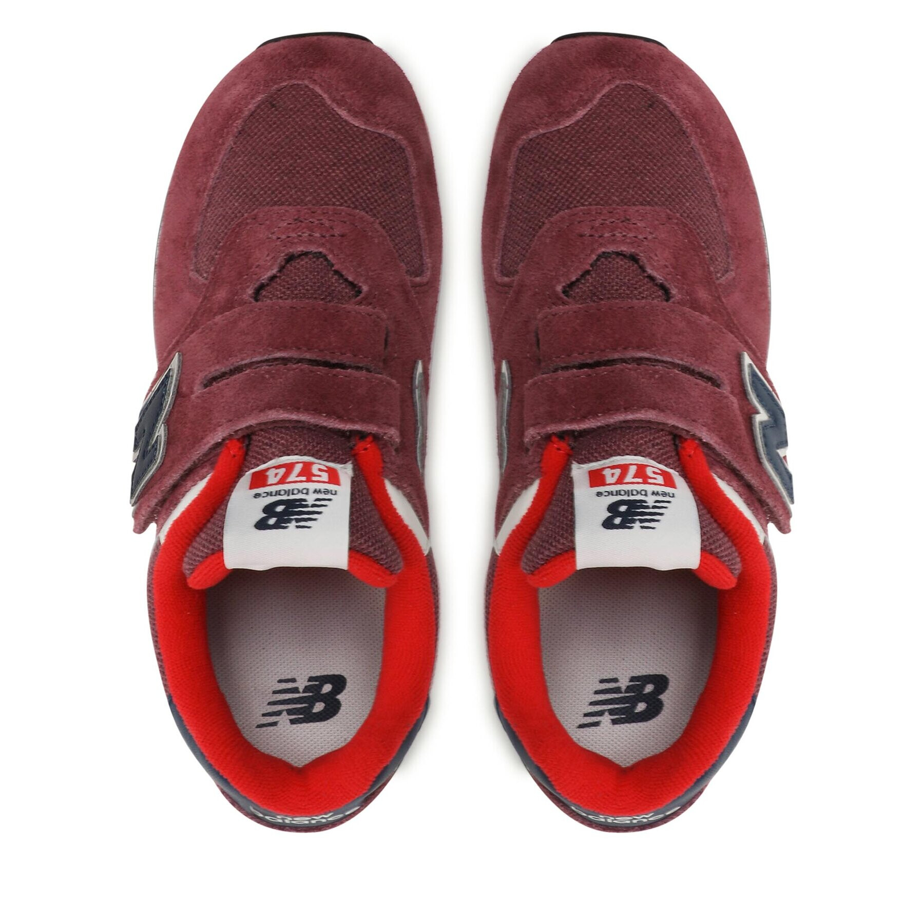 New Balance Сникърси PV574NX1 Бордо - Pepit.bg