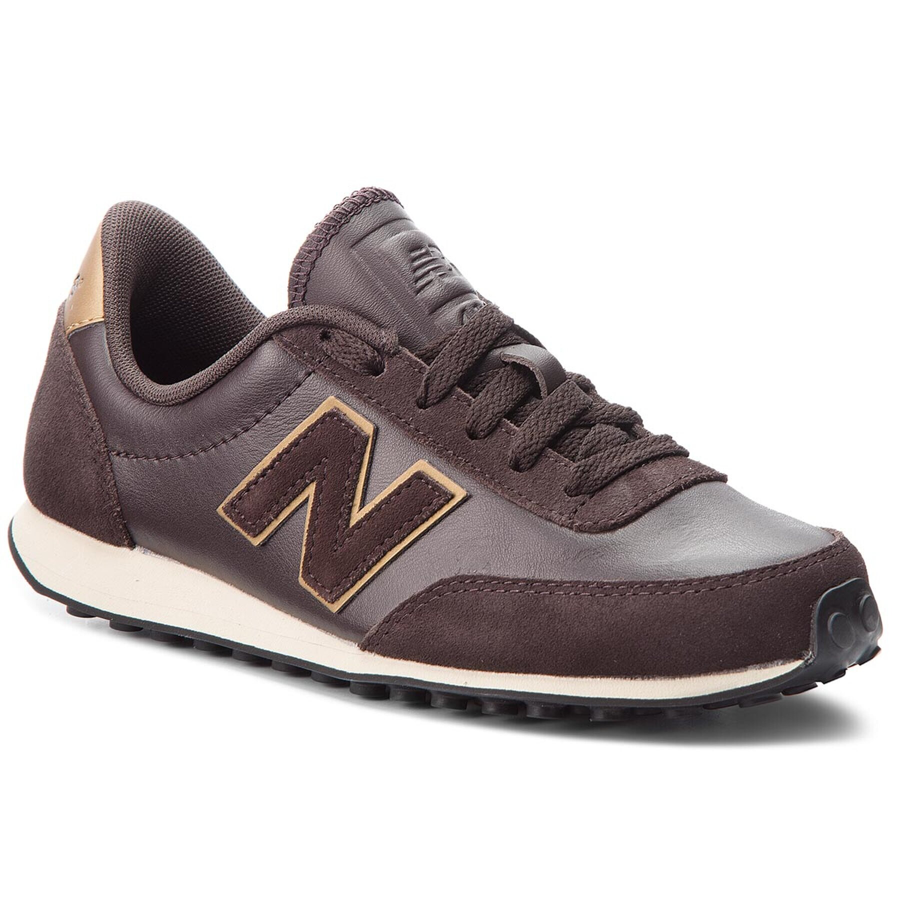 New Balance Сникърси U410SBG Кафяв - Pepit.bg
