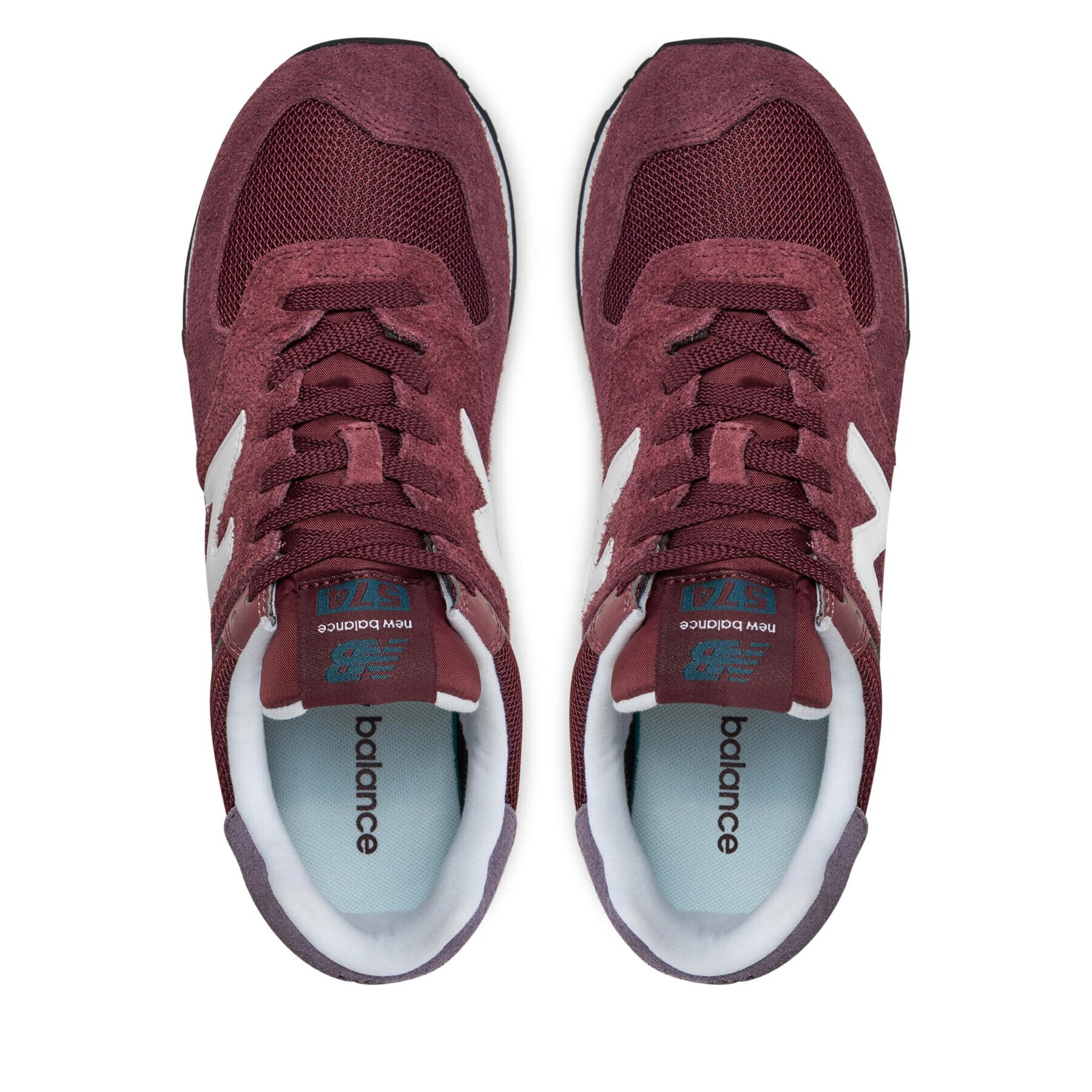 New Balance Сникърси U574ABO Бордо - Pepit.bg