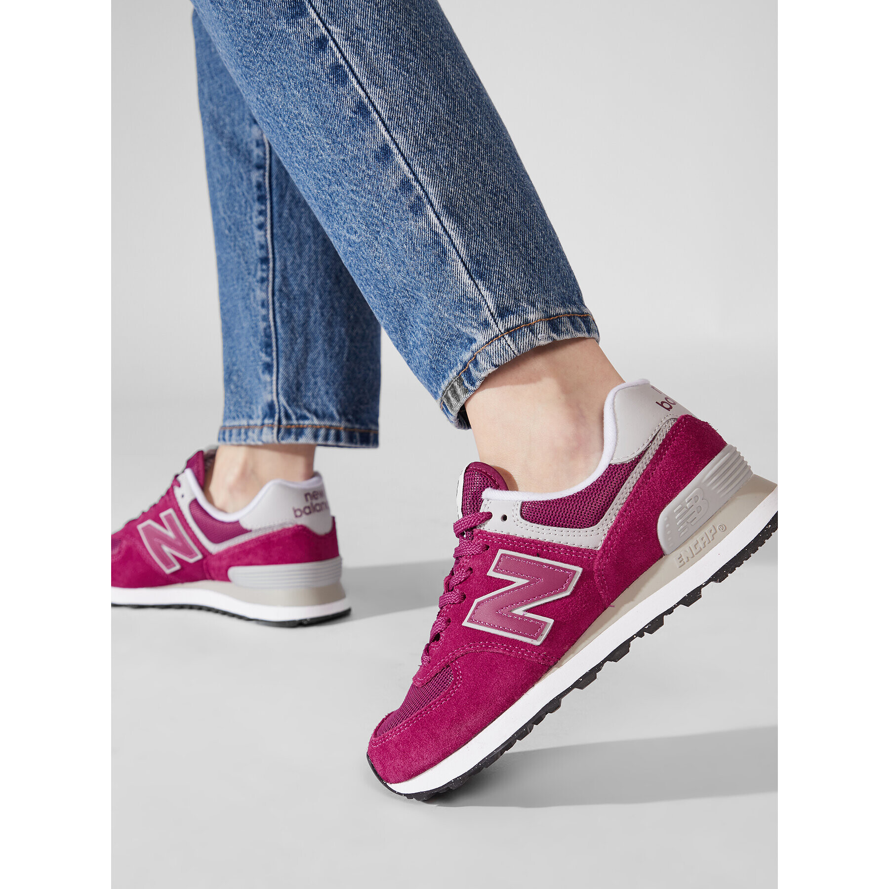 New Balance Сникърси U574BC2 Розов - Pepit.bg