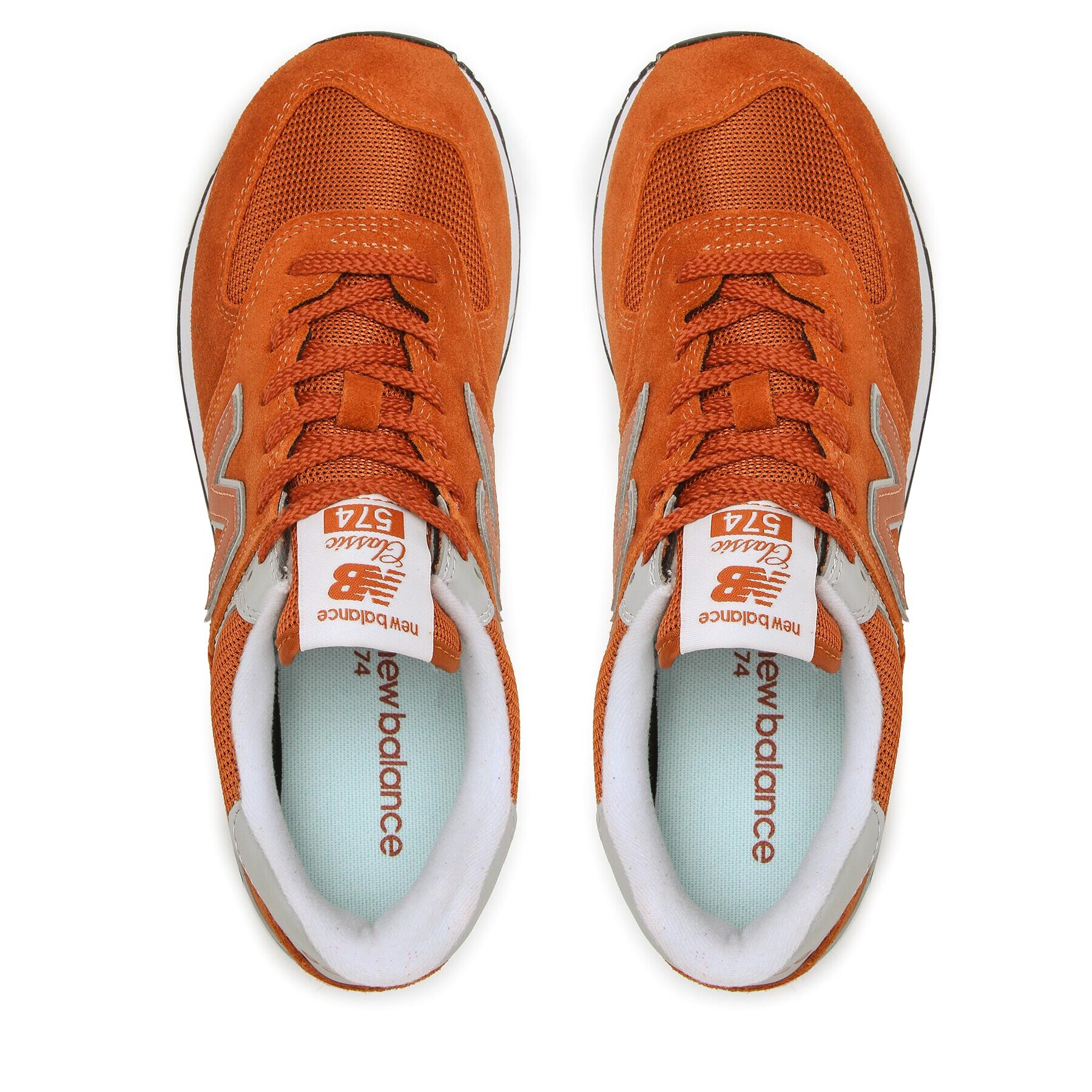 New Balance Сникърси U574CF2 Оранжев - Pepit.bg
