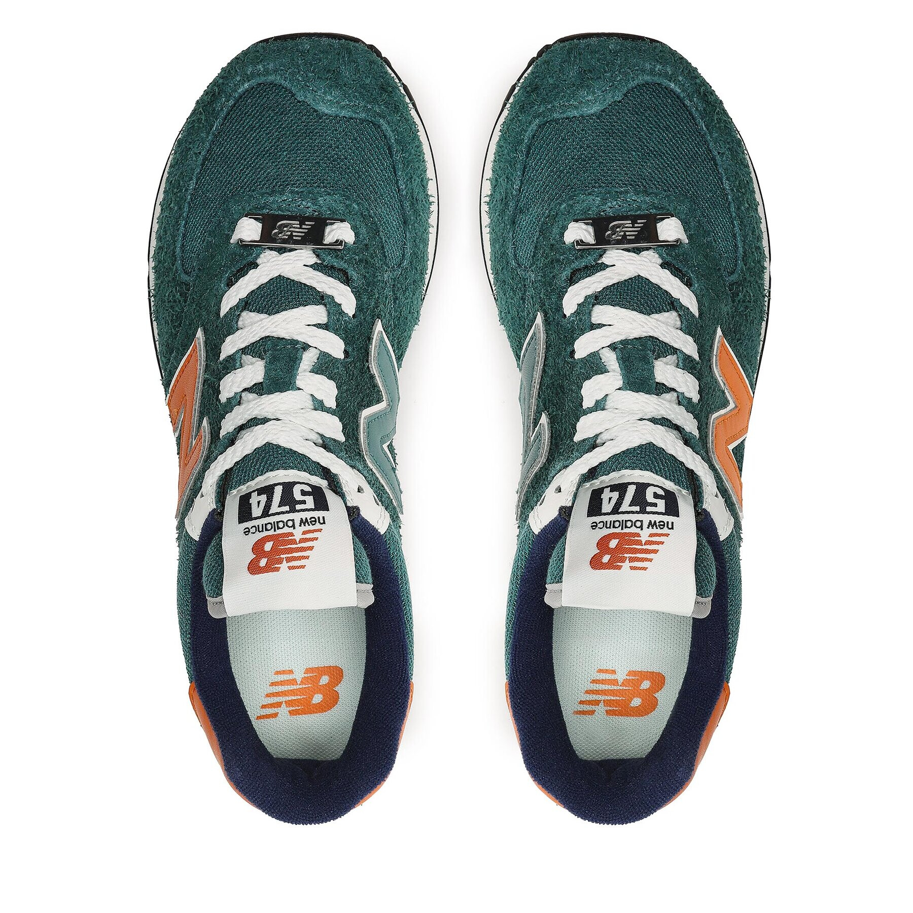 New Balance Сникърси U574DI2 Зелен - Pepit.bg