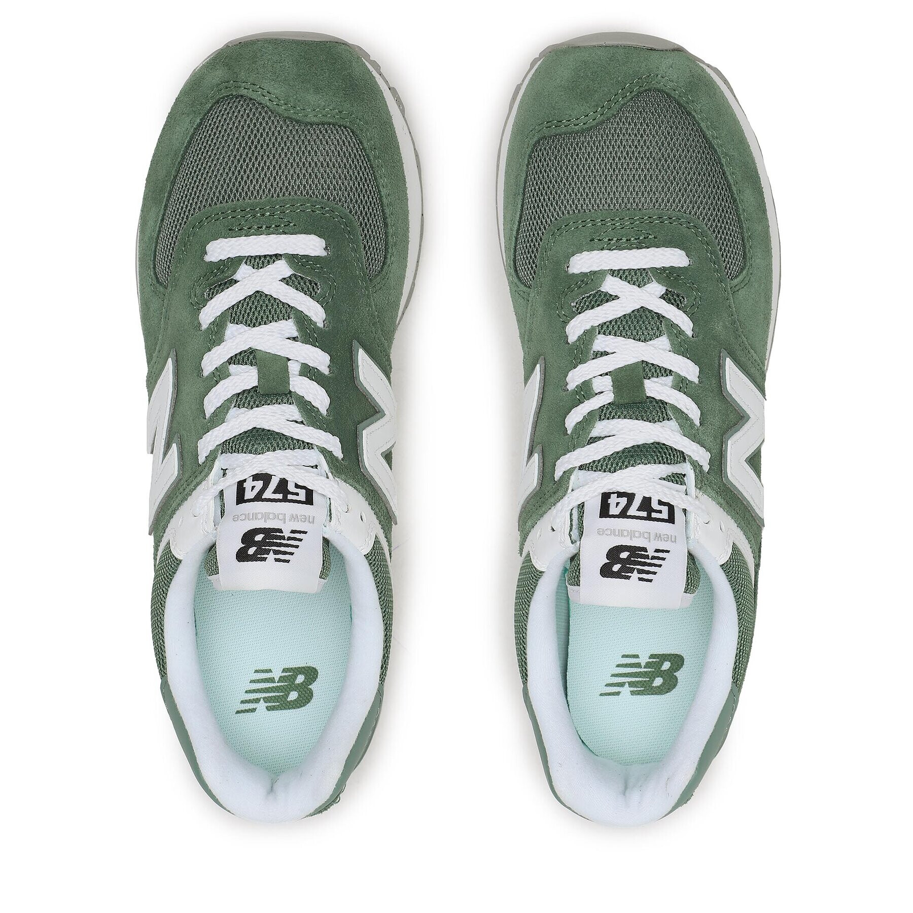 New Balance Сникърси U574FGG Зелен - Pepit.bg