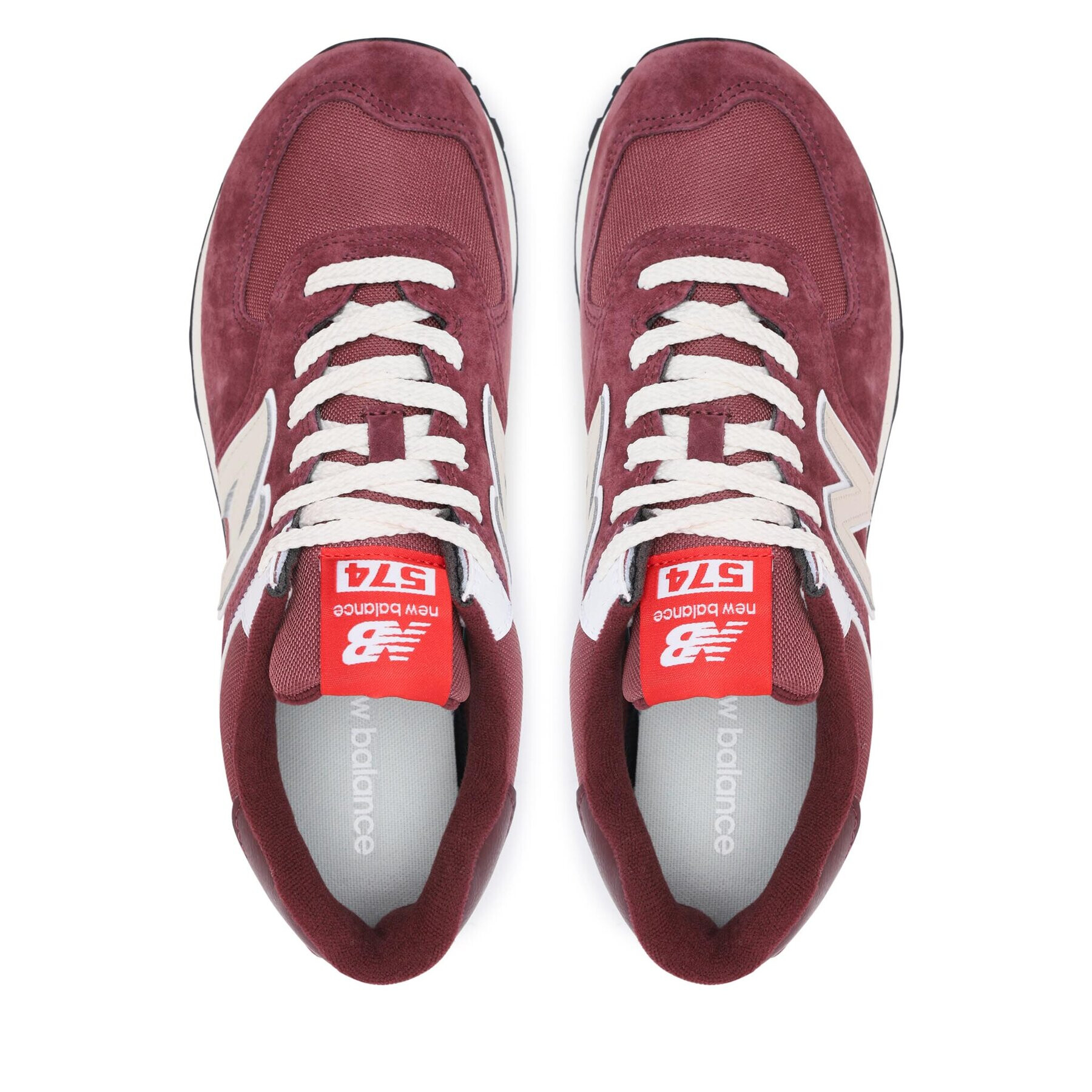 New Balance Сникърси U574HMG Бордо - Pepit.bg