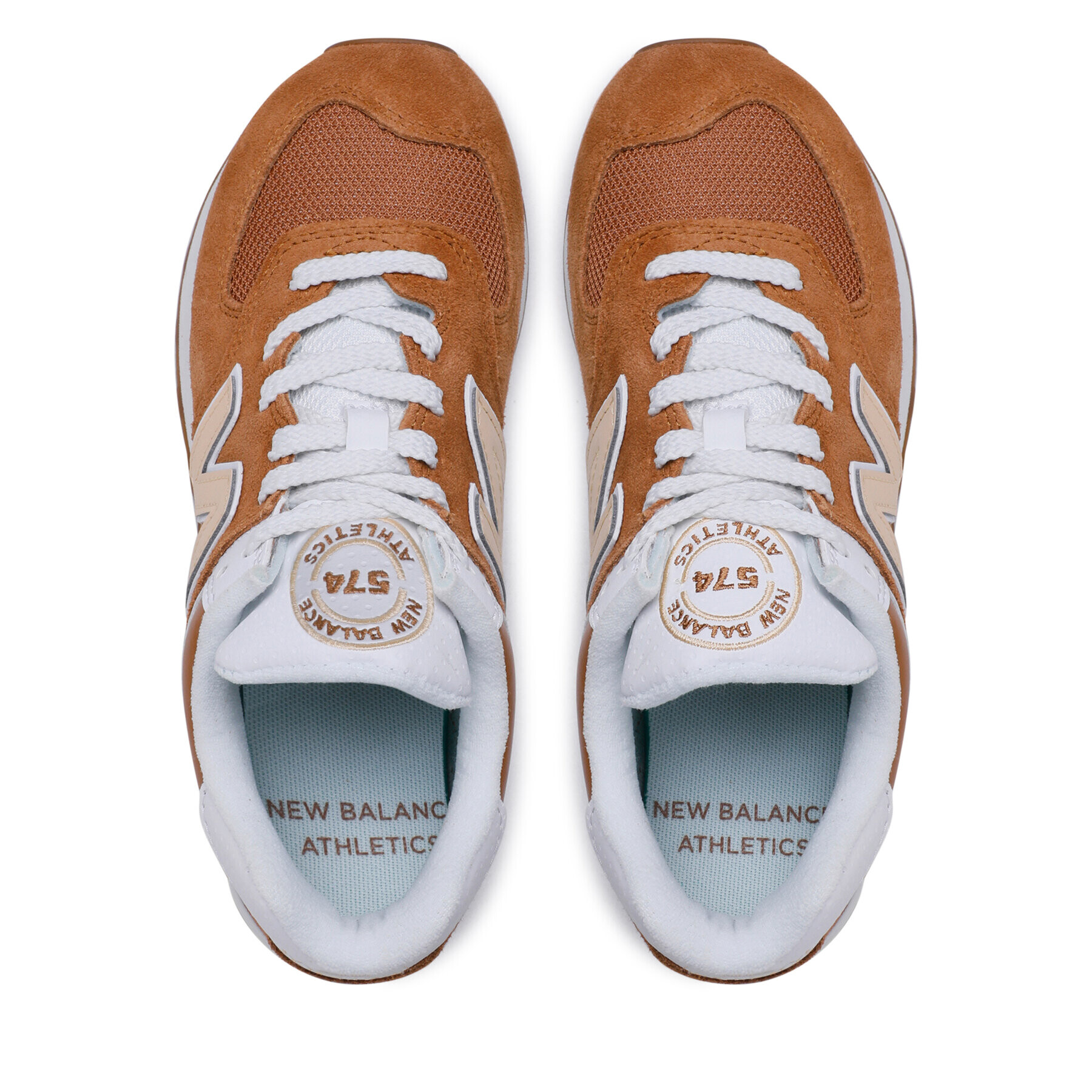 New Balance Сникърси U574OB2 Кафяв - Pepit.bg