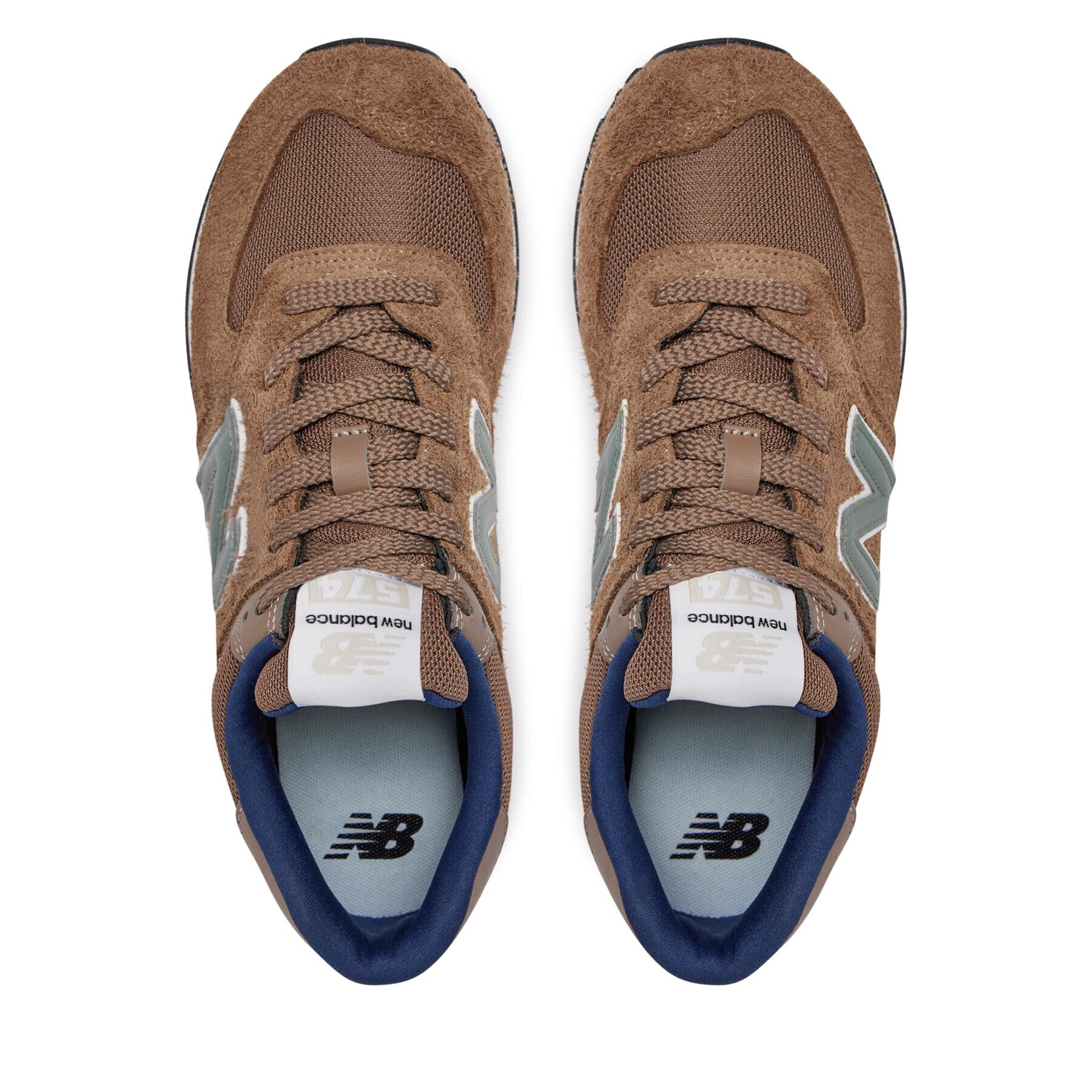 New Balance Сникърси U574SBB Кафяв - Pepit.bg