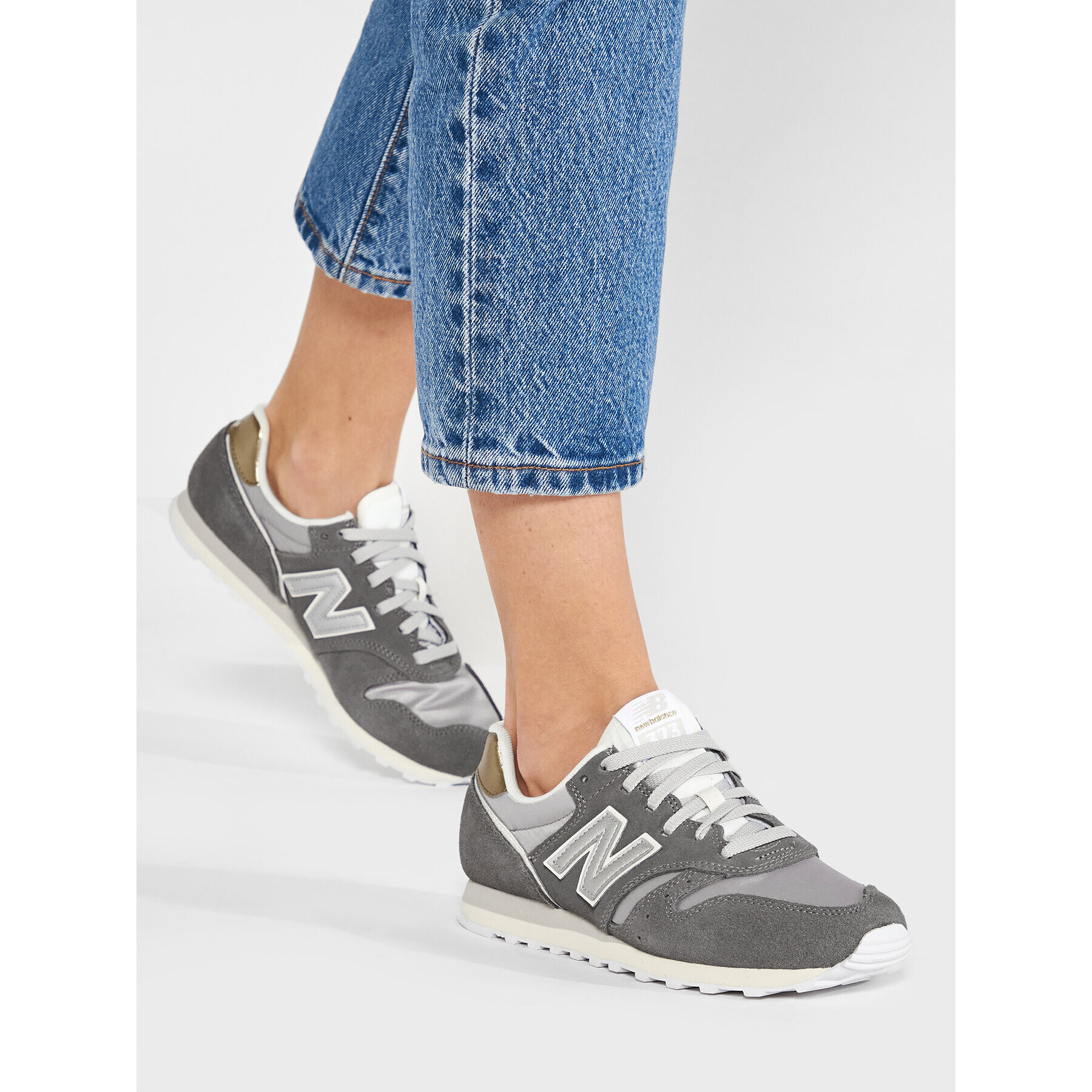 New Balance Сникърси WL373MG2 Сив - Pepit.bg