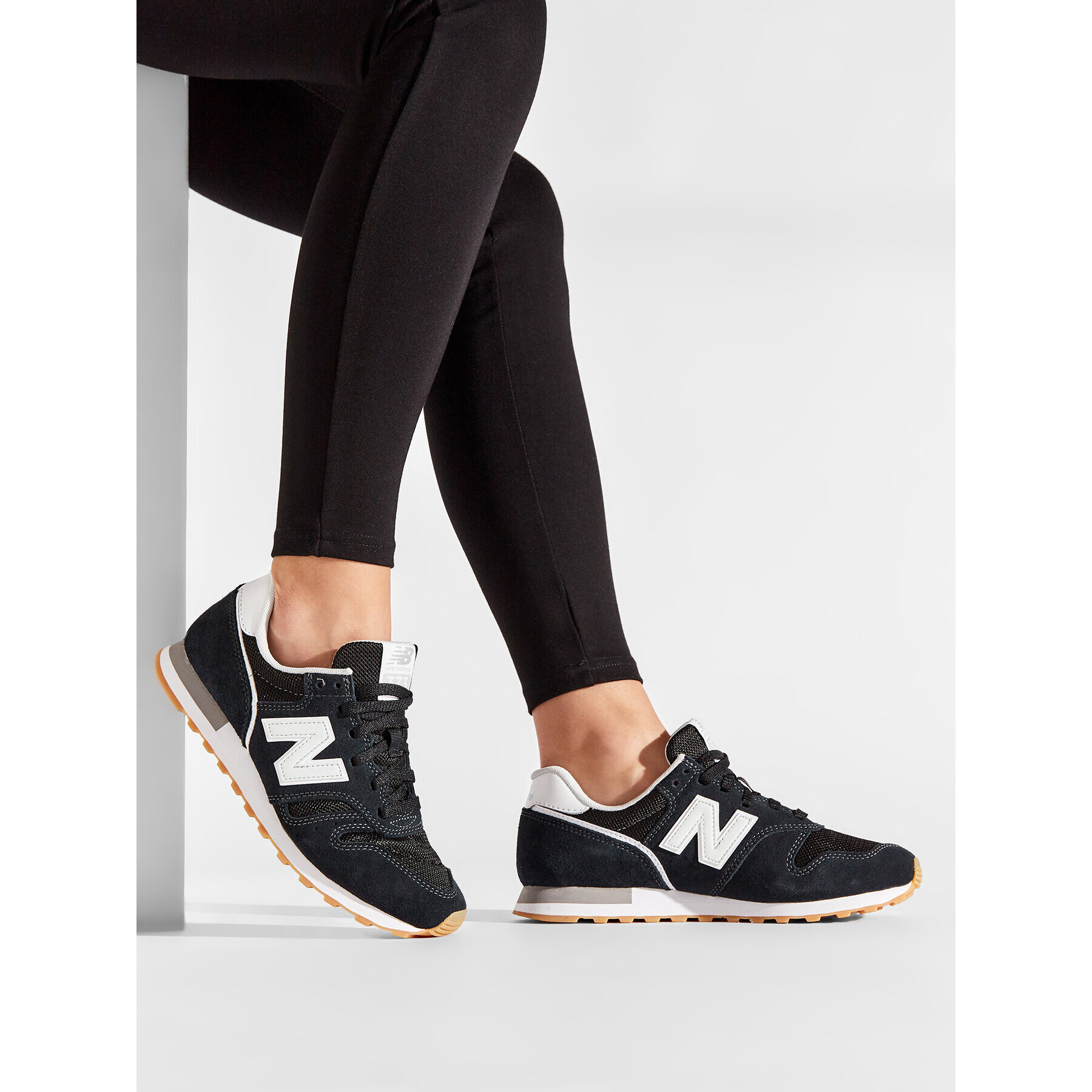 New Balance Сникърси WL373PL2 Черен - Pepit.bg