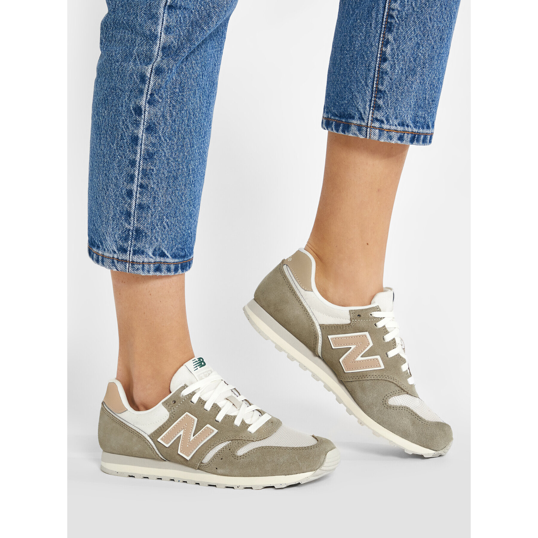 New Balance Сникърси WL373RE2 Зелен - Pepit.bg