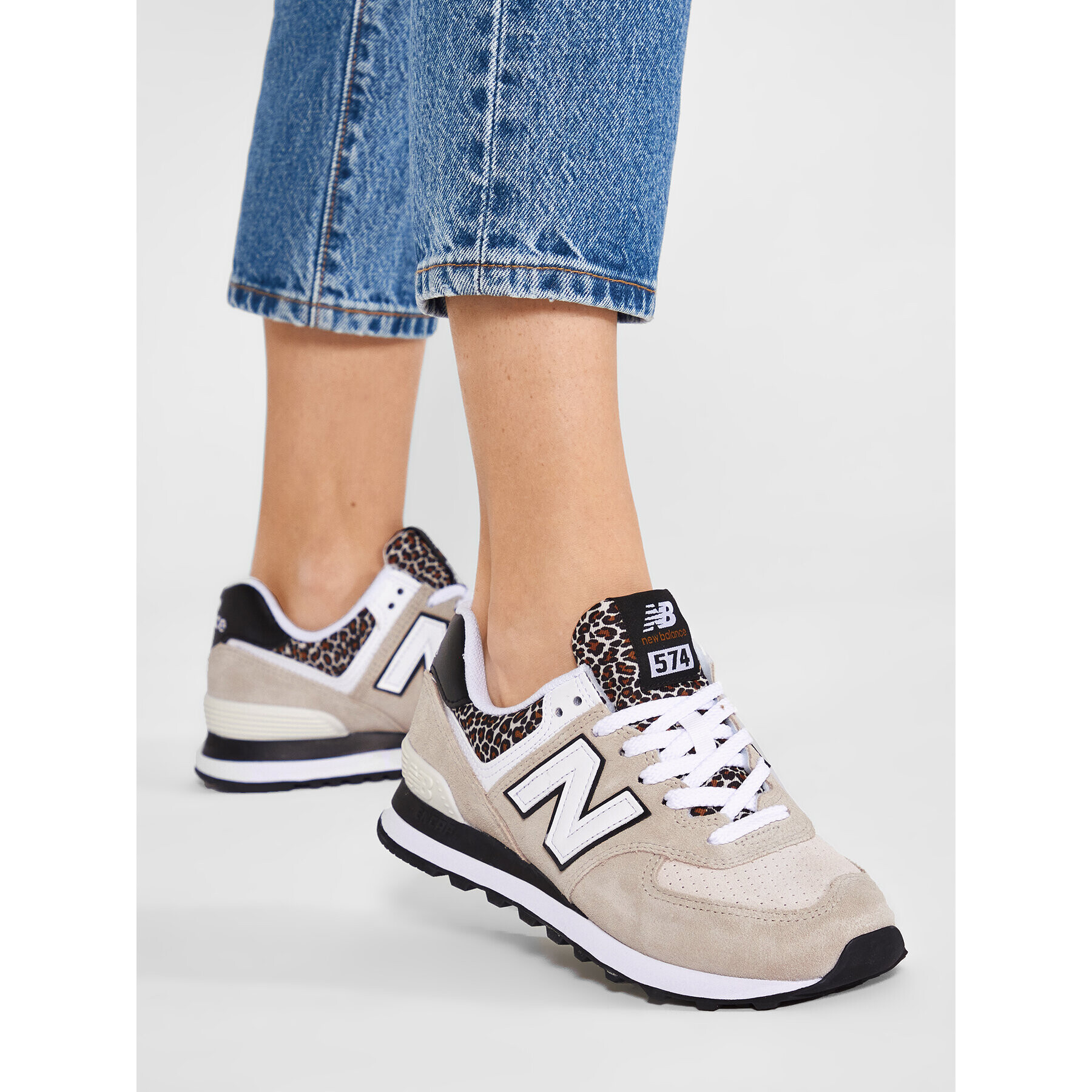 New Balance Сникърси WL574AY2 Бежов - Pepit.bg