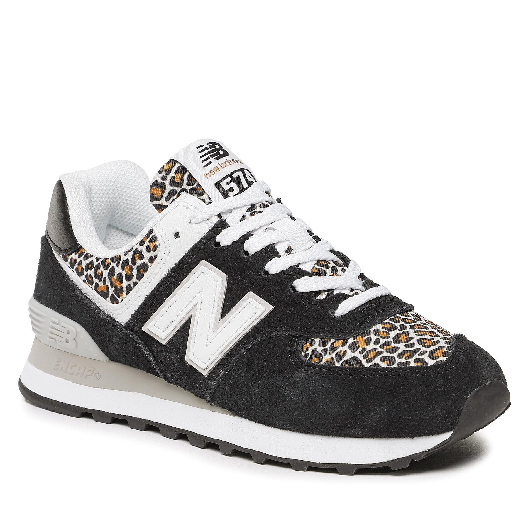 New Balance Сникърси WL574BI2 Черен - Pepit.bg