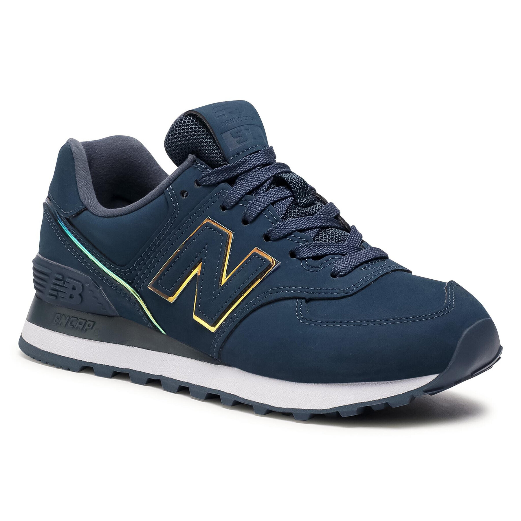 New Balance Сникърси WL574CLA Тъмносин - Pepit.bg