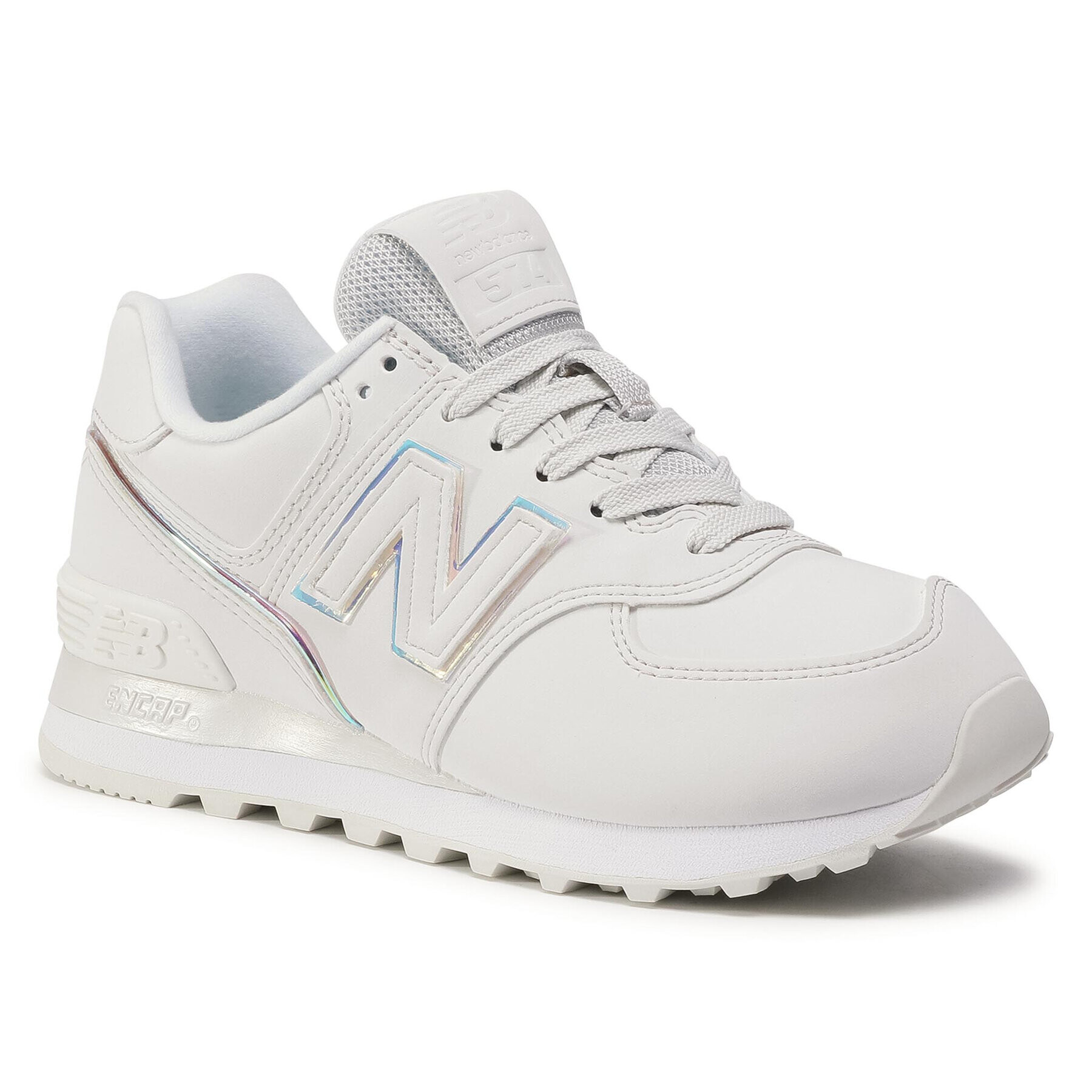 New Balance Сникърси WL574CLD Бял - Pepit.bg