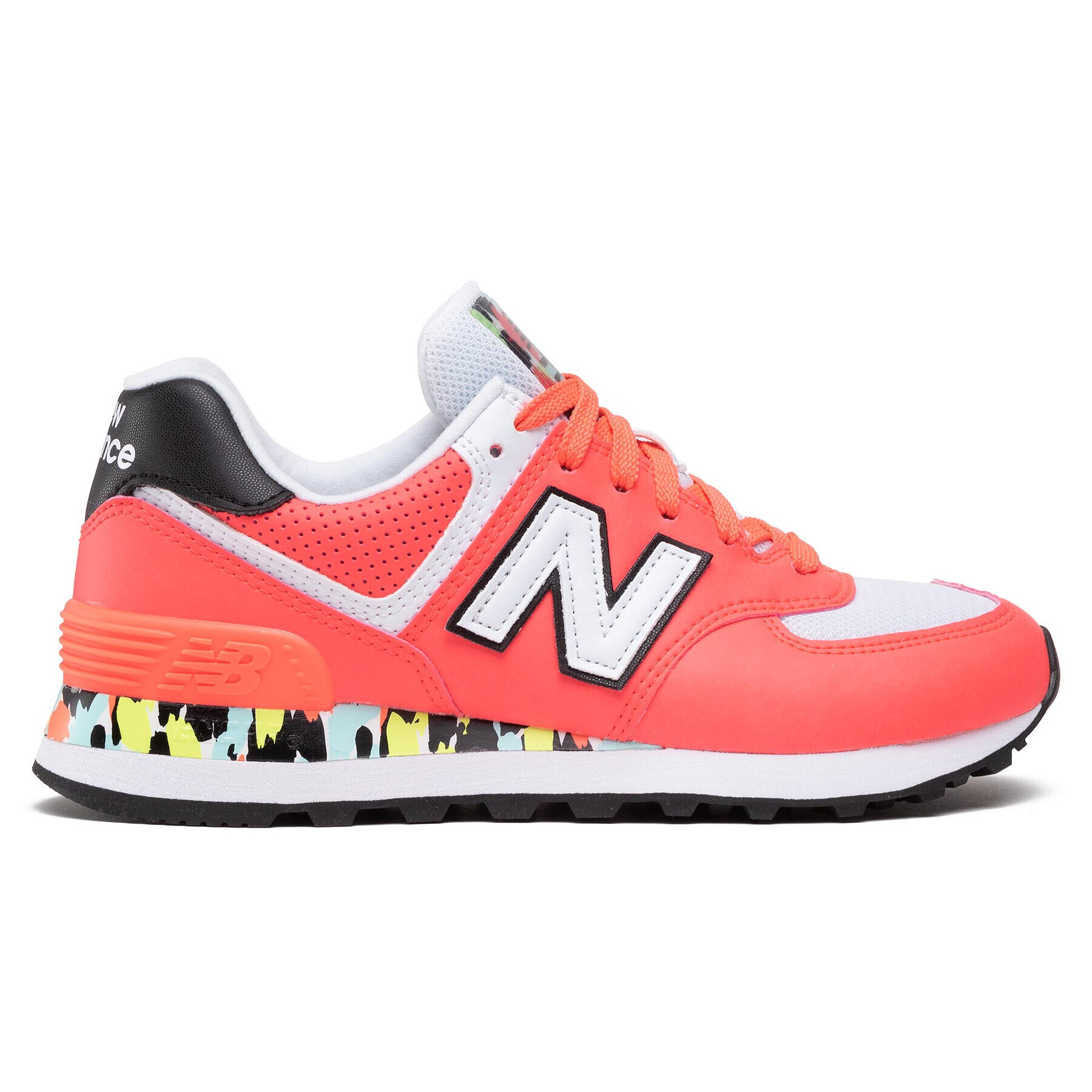 New Balance Сникърси WL574CU2 Оранжев - Pepit.bg