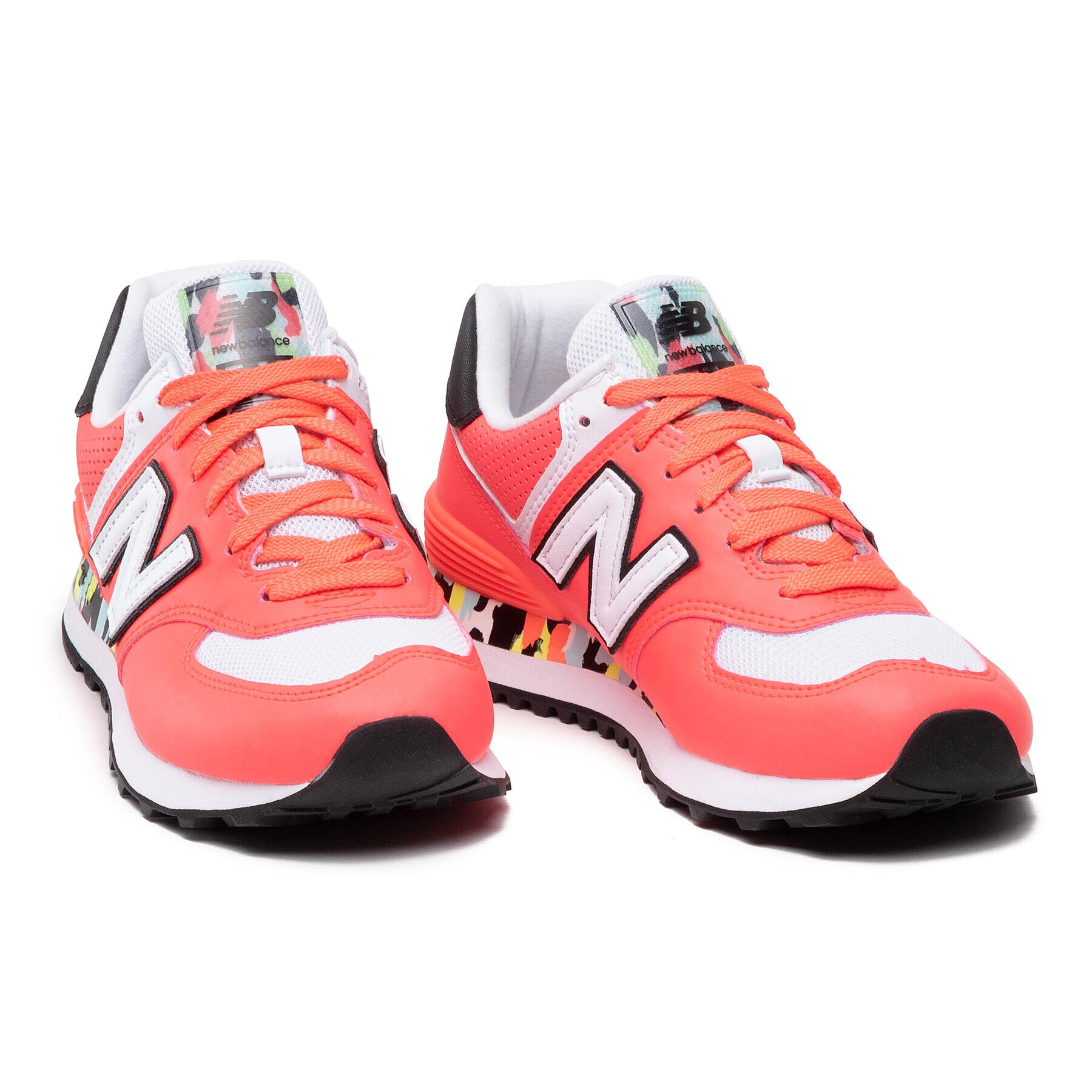 New Balance Сникърси WL574CU2 Оранжев - Pepit.bg