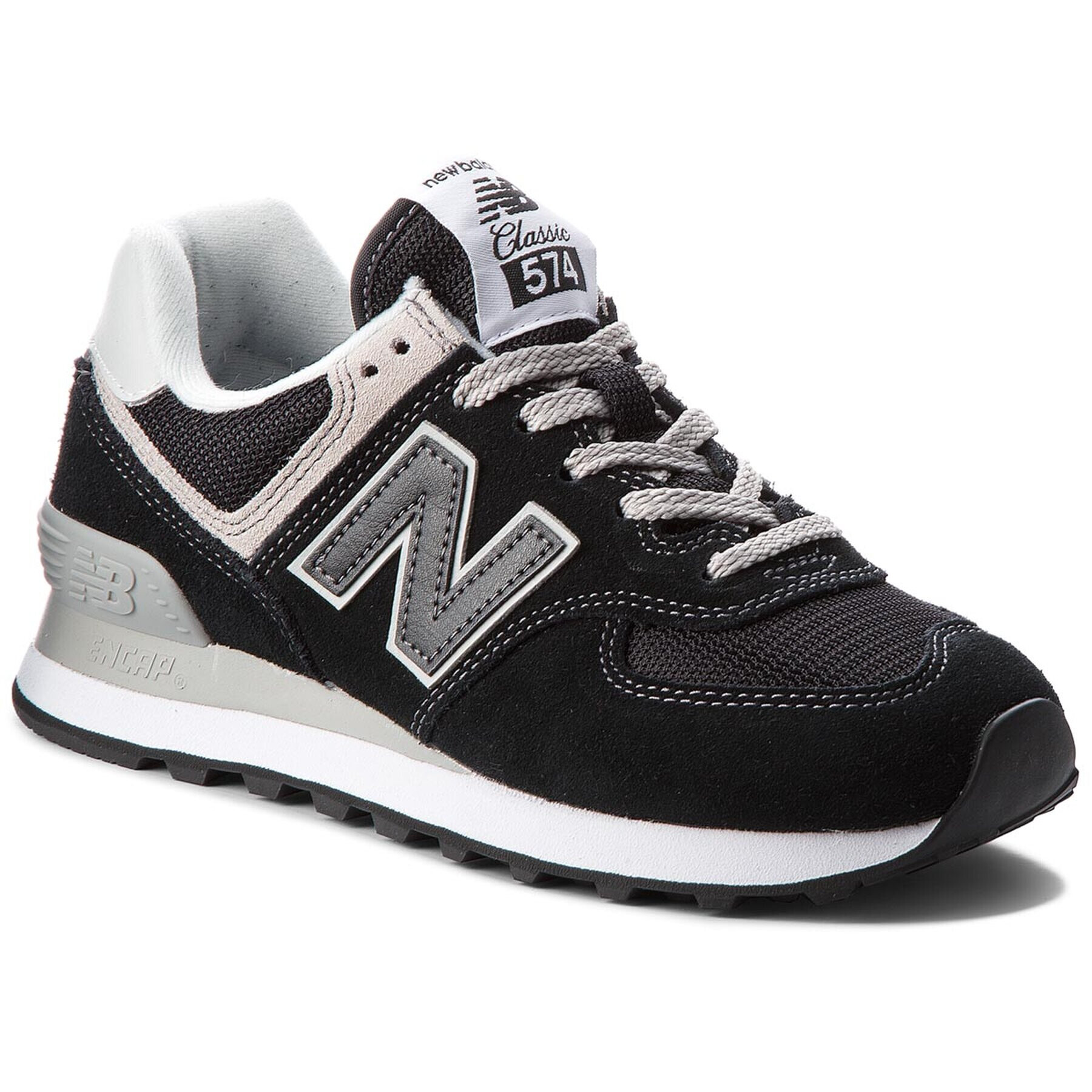 New Balance Сникърси WL574EB Черен - Pepit.bg