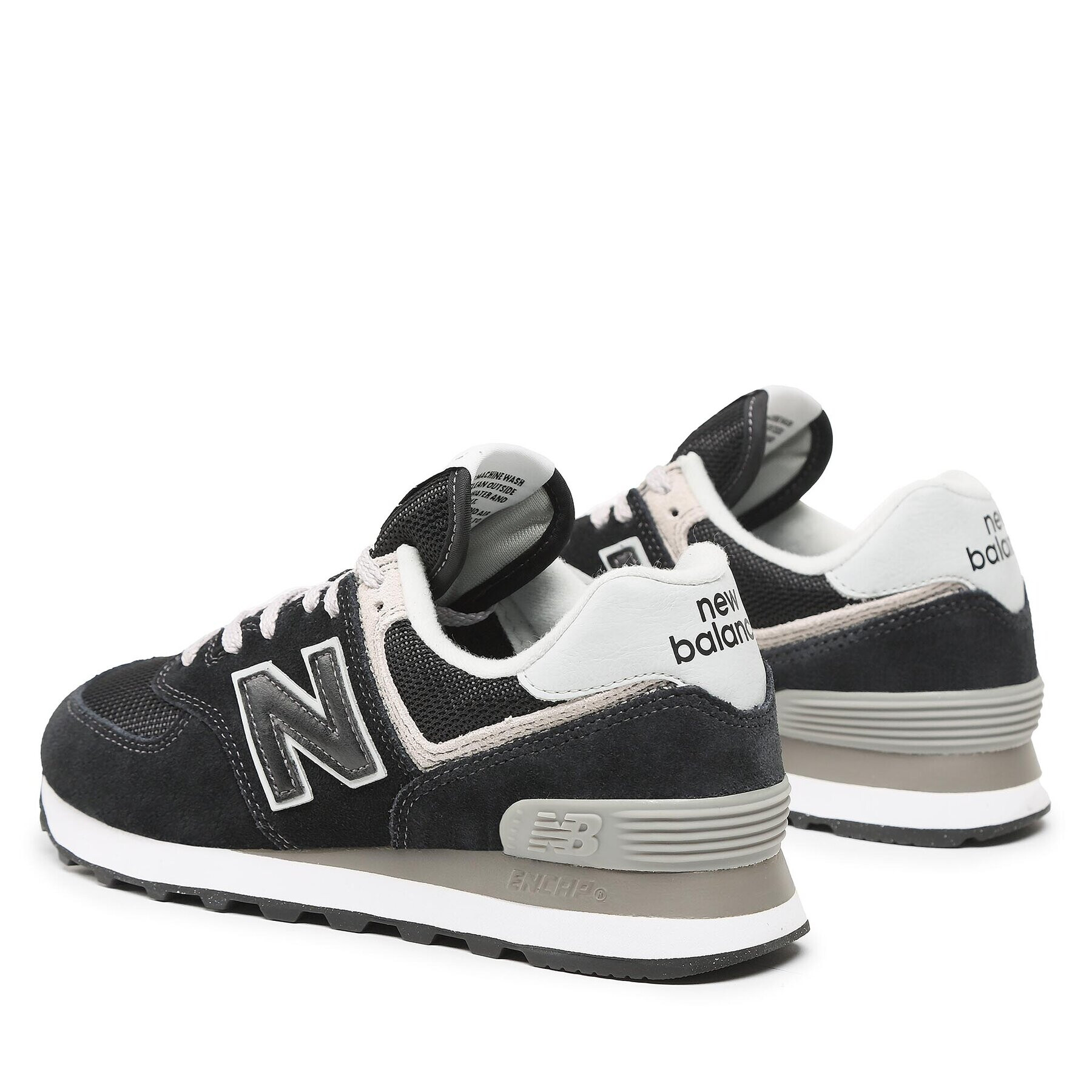 New Balance Сникърси WL574EVB Черен - Pepit.bg