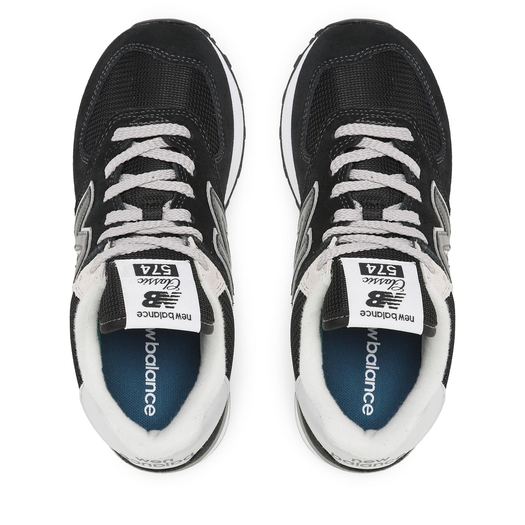 New Balance Сникърси WL574EVB Черен - Pepit.bg