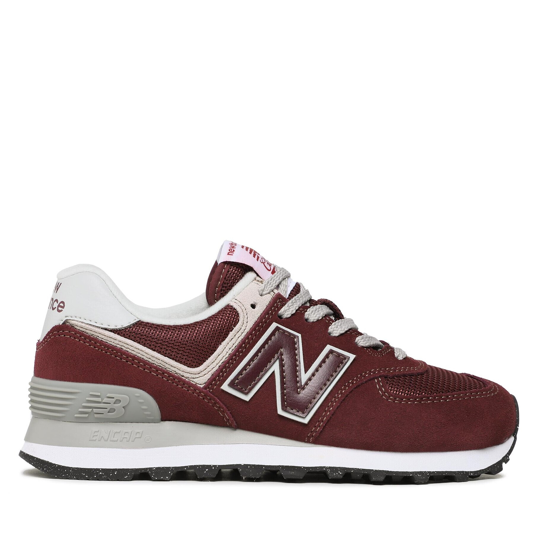 New Balance Сникърси WL574EVM Бордо - Pepit.bg