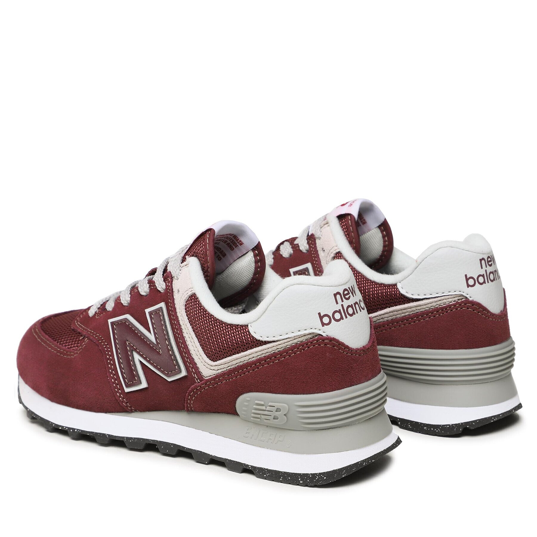 New Balance Сникърси WL574EVM Бордо - Pepit.bg