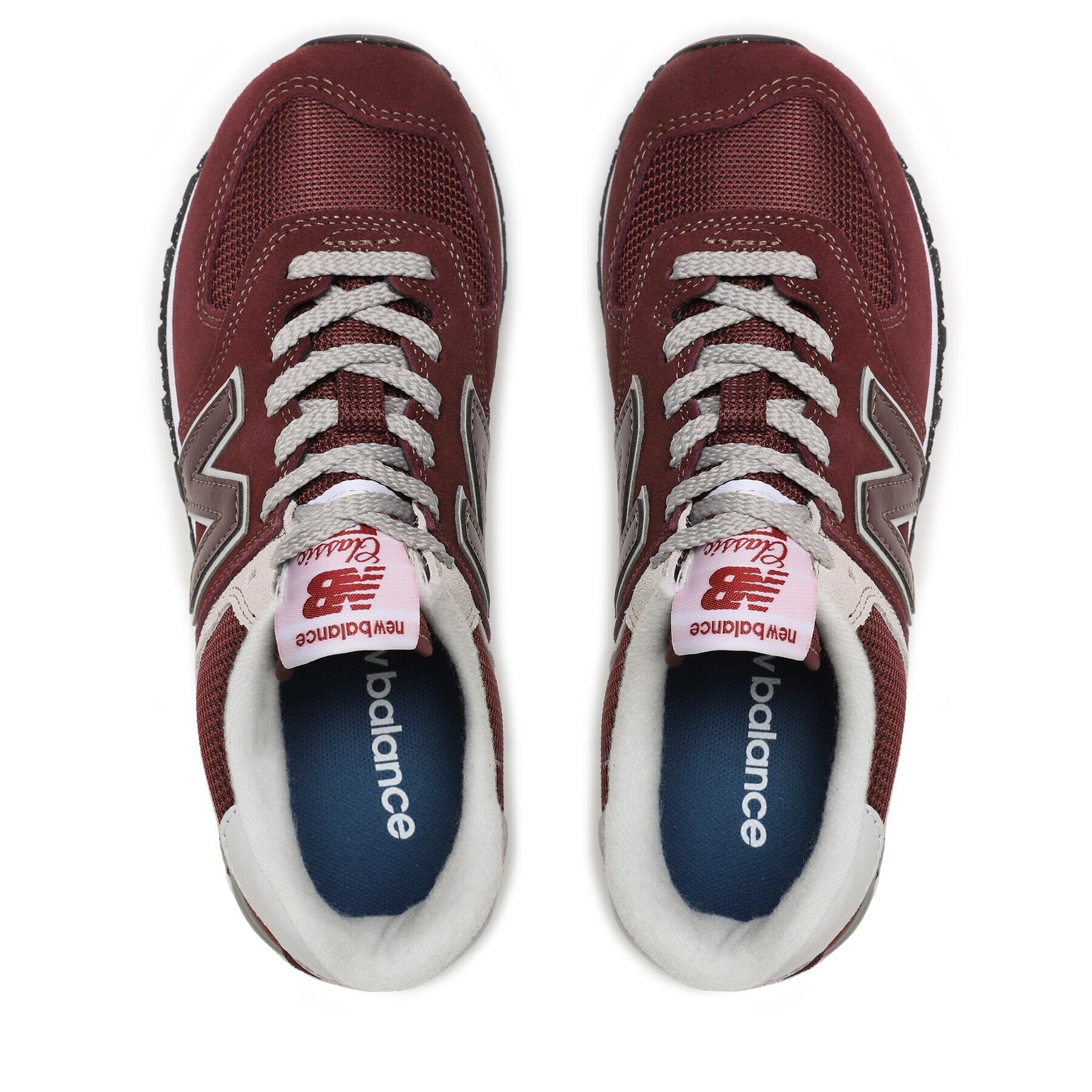 New Balance Сникърси WL574EVM Бордо - Pepit.bg