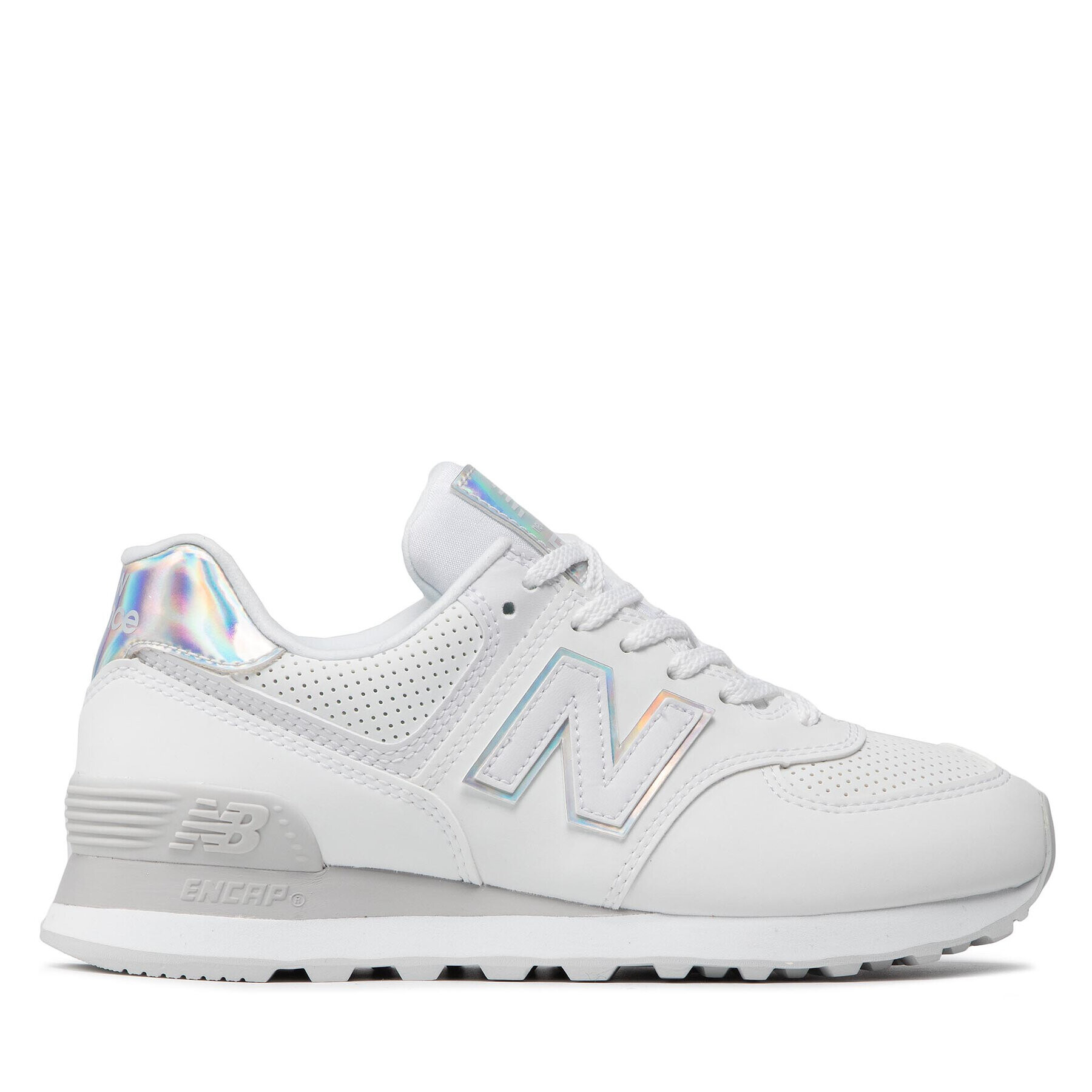 New Balance Сникърси WL574HU2 Бял - Pepit.bg
